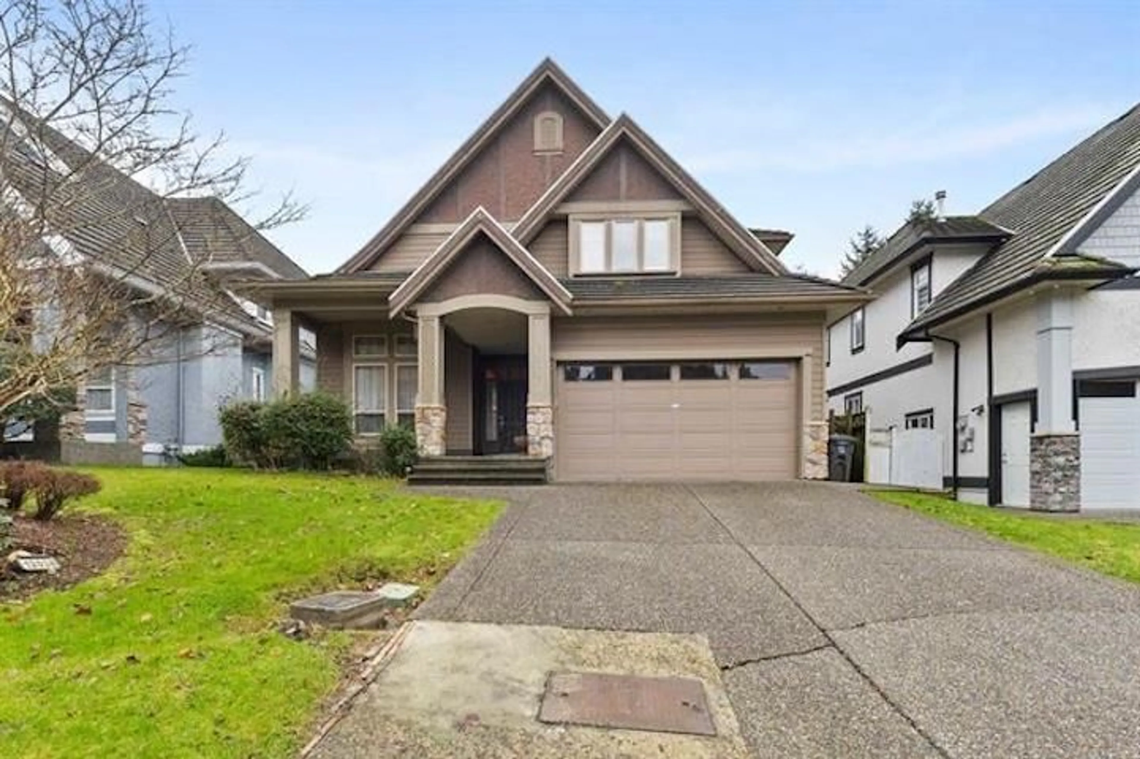 Home with vinyl exterior material, street for 12038 59 AVENUE, Surrey British Columbia V3X3L3