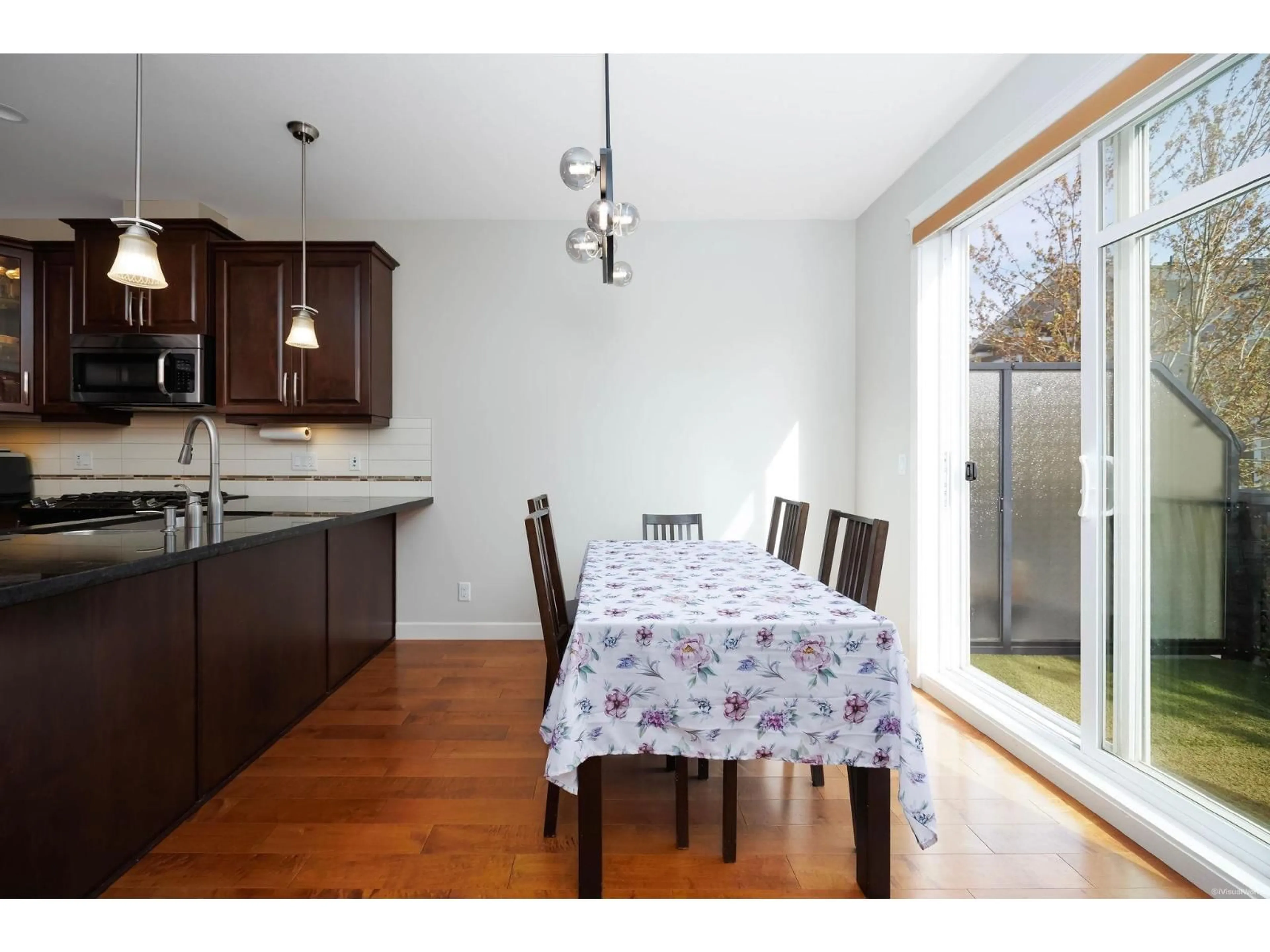 Dining room, wood/laminate floor for 55 - 8068 207 STREET, Langley British Columbia V2Y0M9