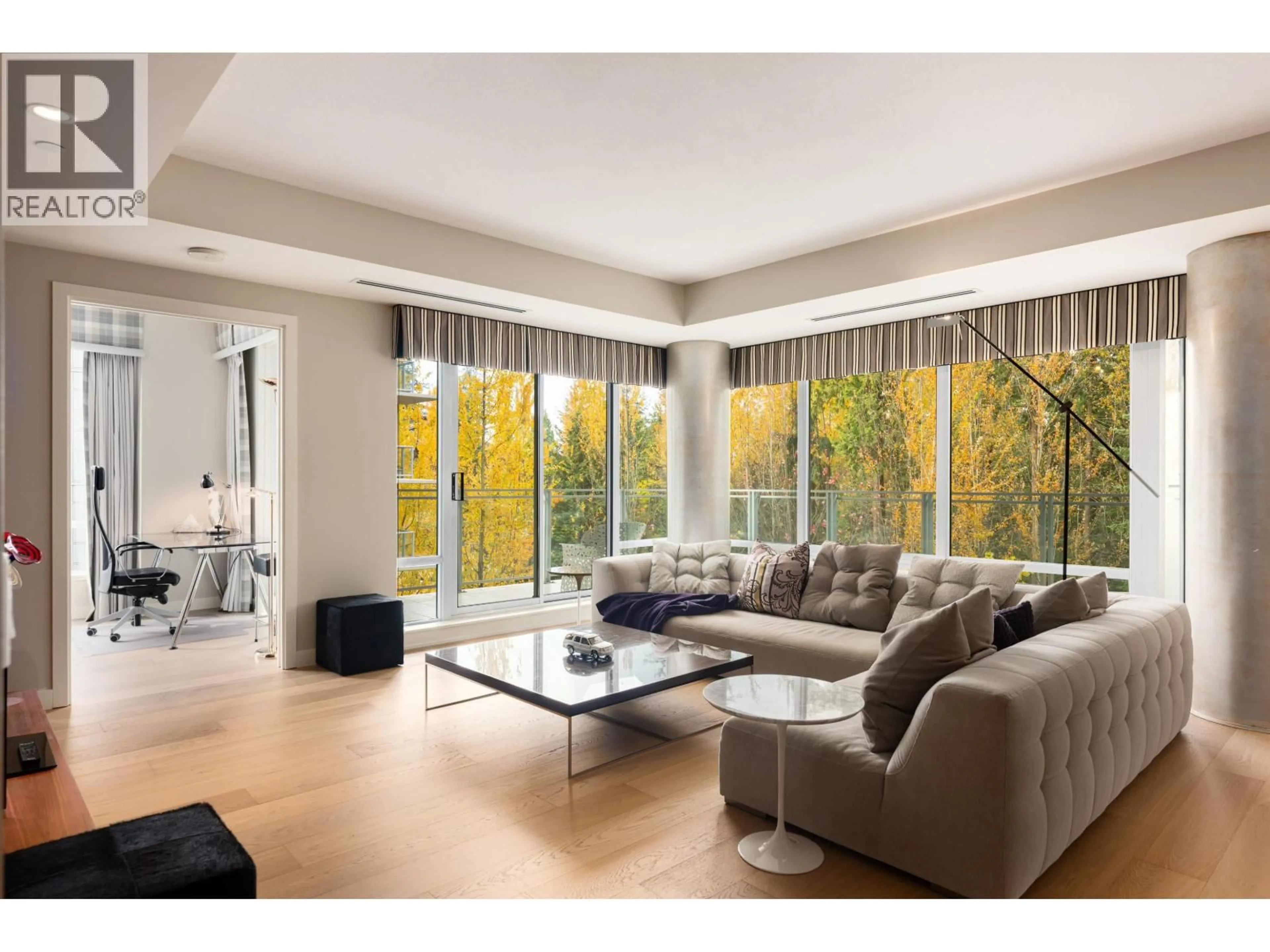 Living room with furniture, unknown for 403 - 5838 BERTON AVENUE, Vancouver British Columbia V6S0A5