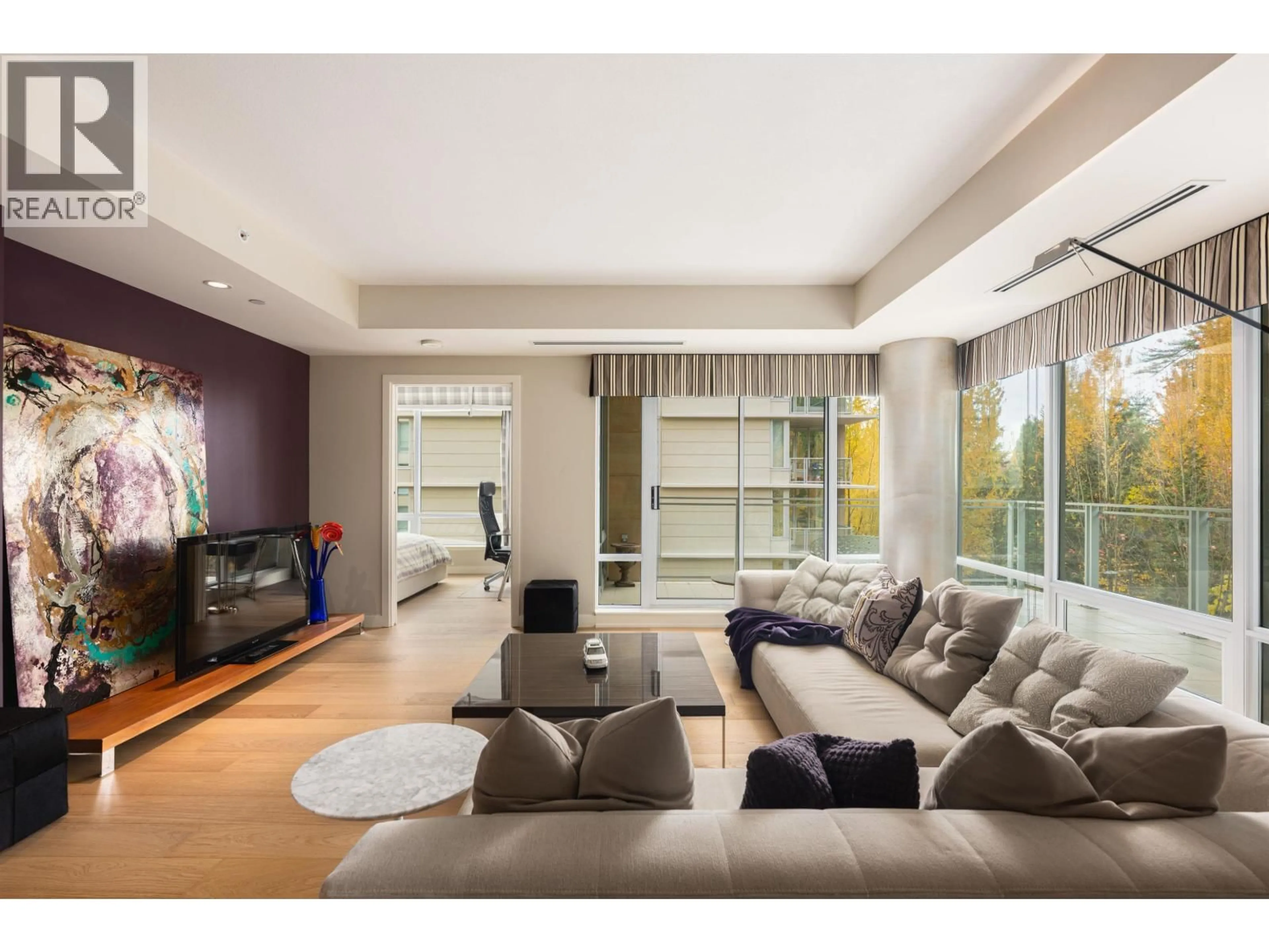 Living room with furniture, unknown for 403 - 5838 BERTON AVENUE, Vancouver British Columbia V6S0A5