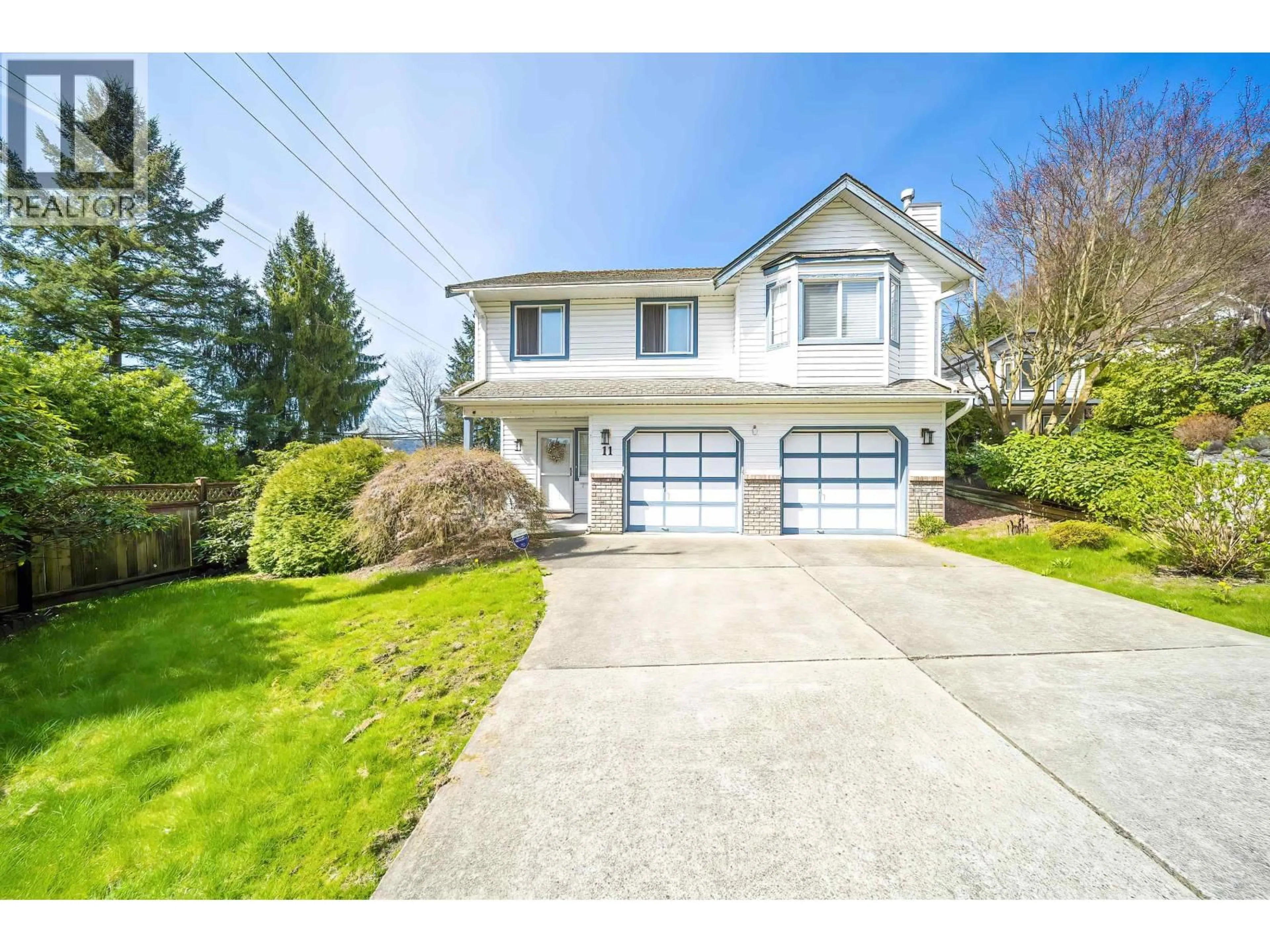 Home with vinyl exterior material, street for 11 HARBOUR PLACE, Port Moody British Columbia V3H4J8