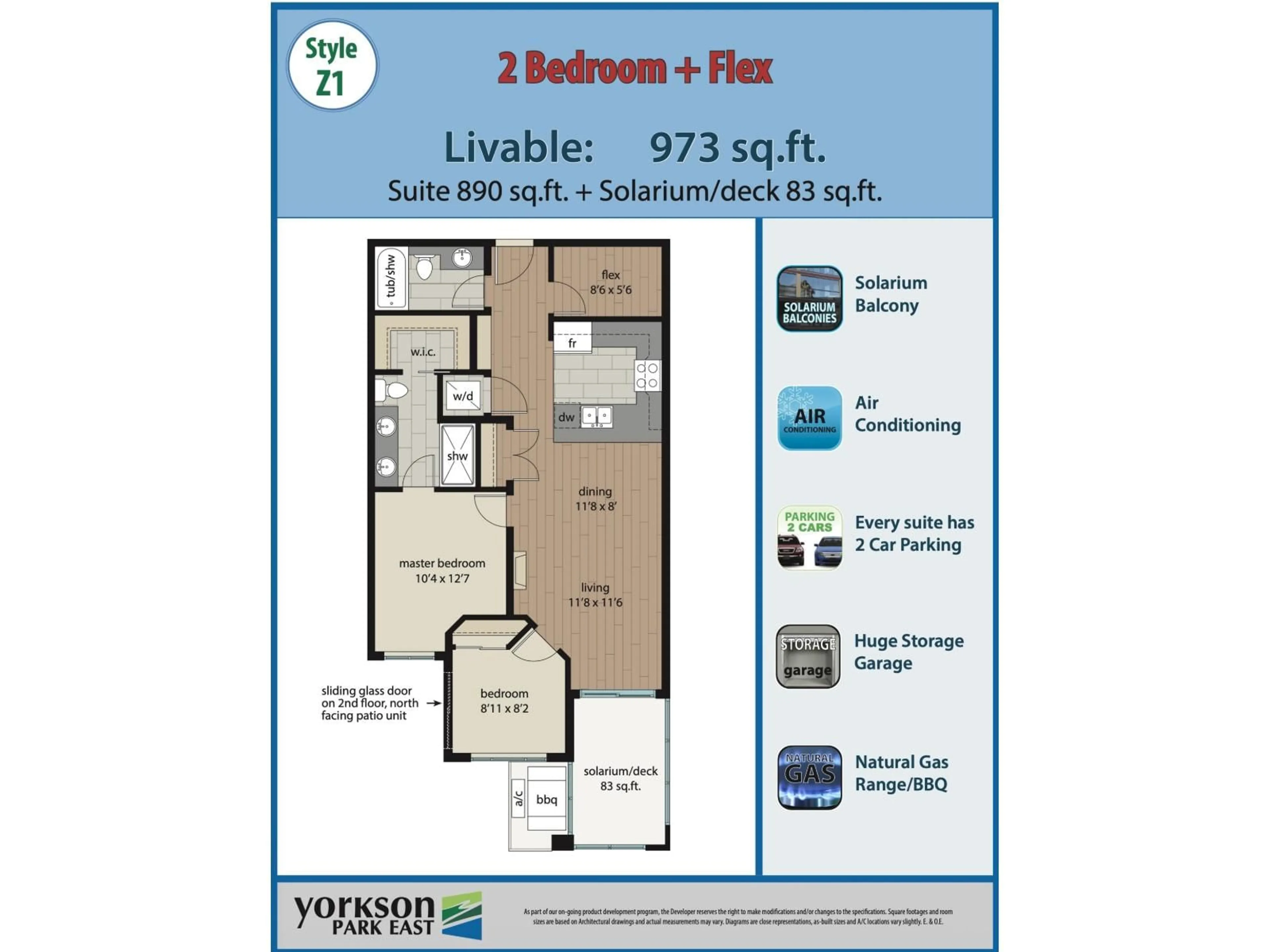 Floor plan for 109 - 20367 85 AVENUE, Langley British Columbia V2Y3R1