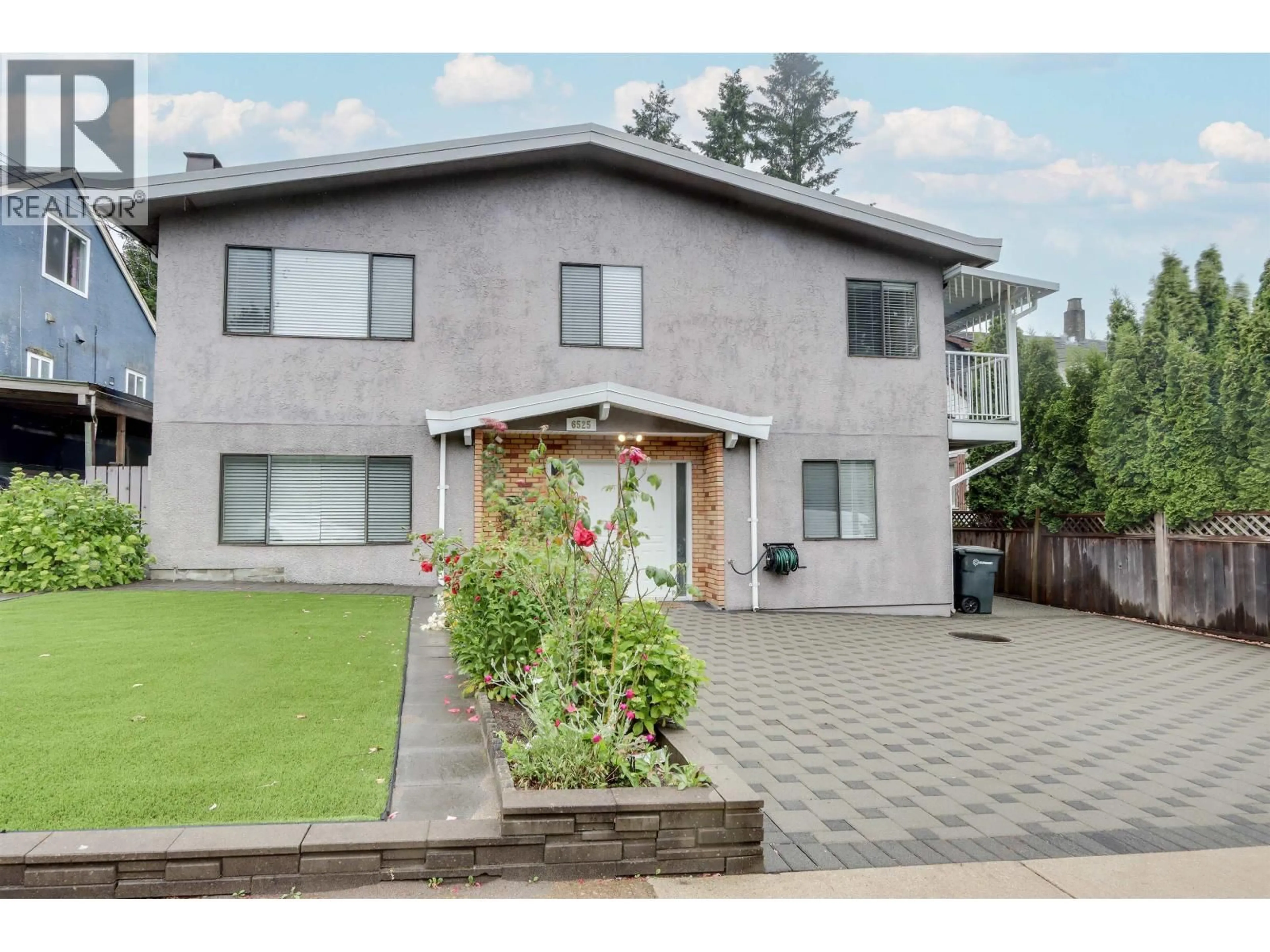 Home with brick exterior material, street for 6525 DENBIGH AVENUE, Burnaby British Columbia V5H3R7