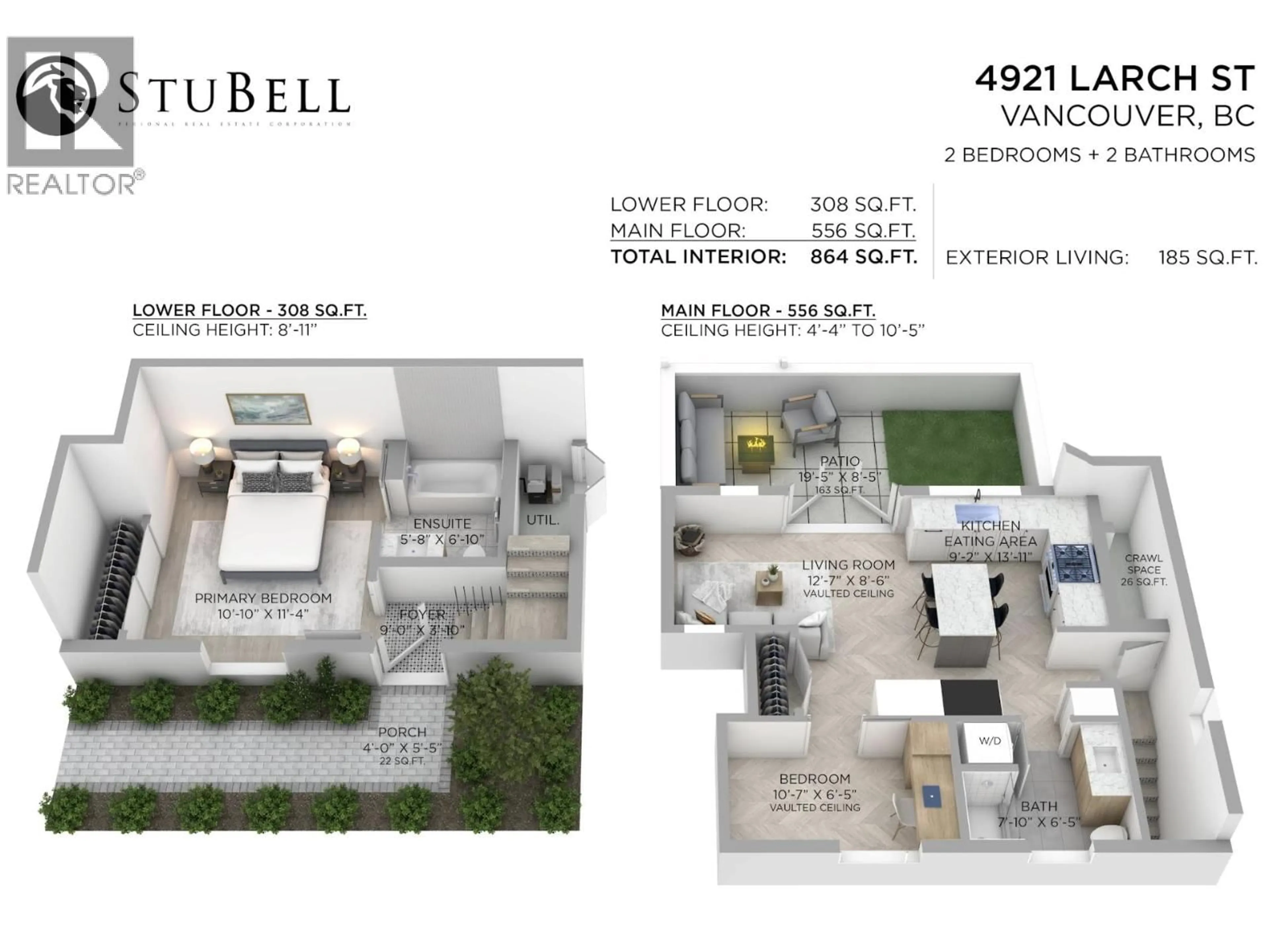 Floor plan for 4921 LARCH STREET, Vancouver British Columbia V6N0C8