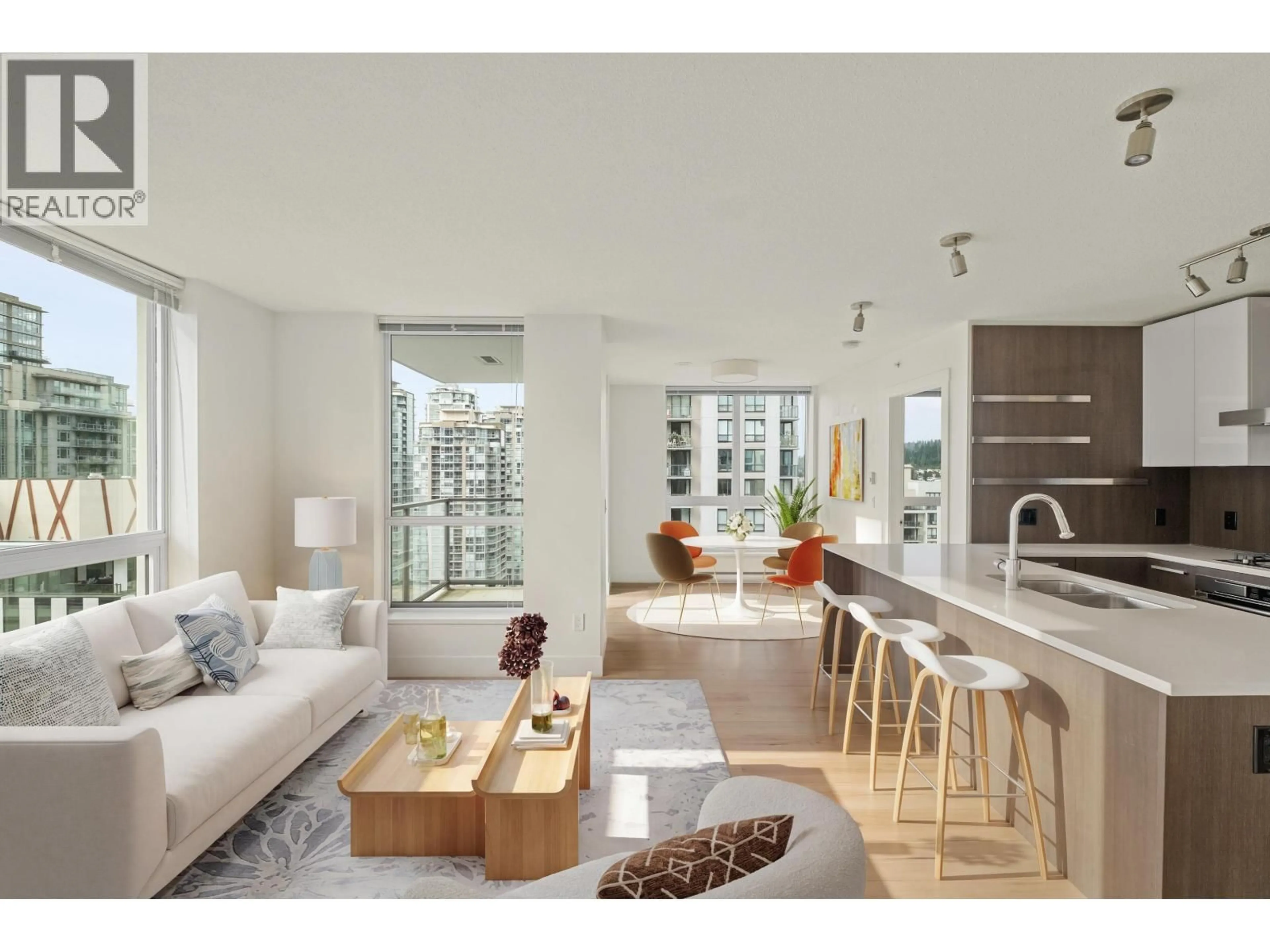 Open concept kitchen, unknown for 2306 - 3007 GLEN DRIVE, Coquitlam British Columbia V3B0L8