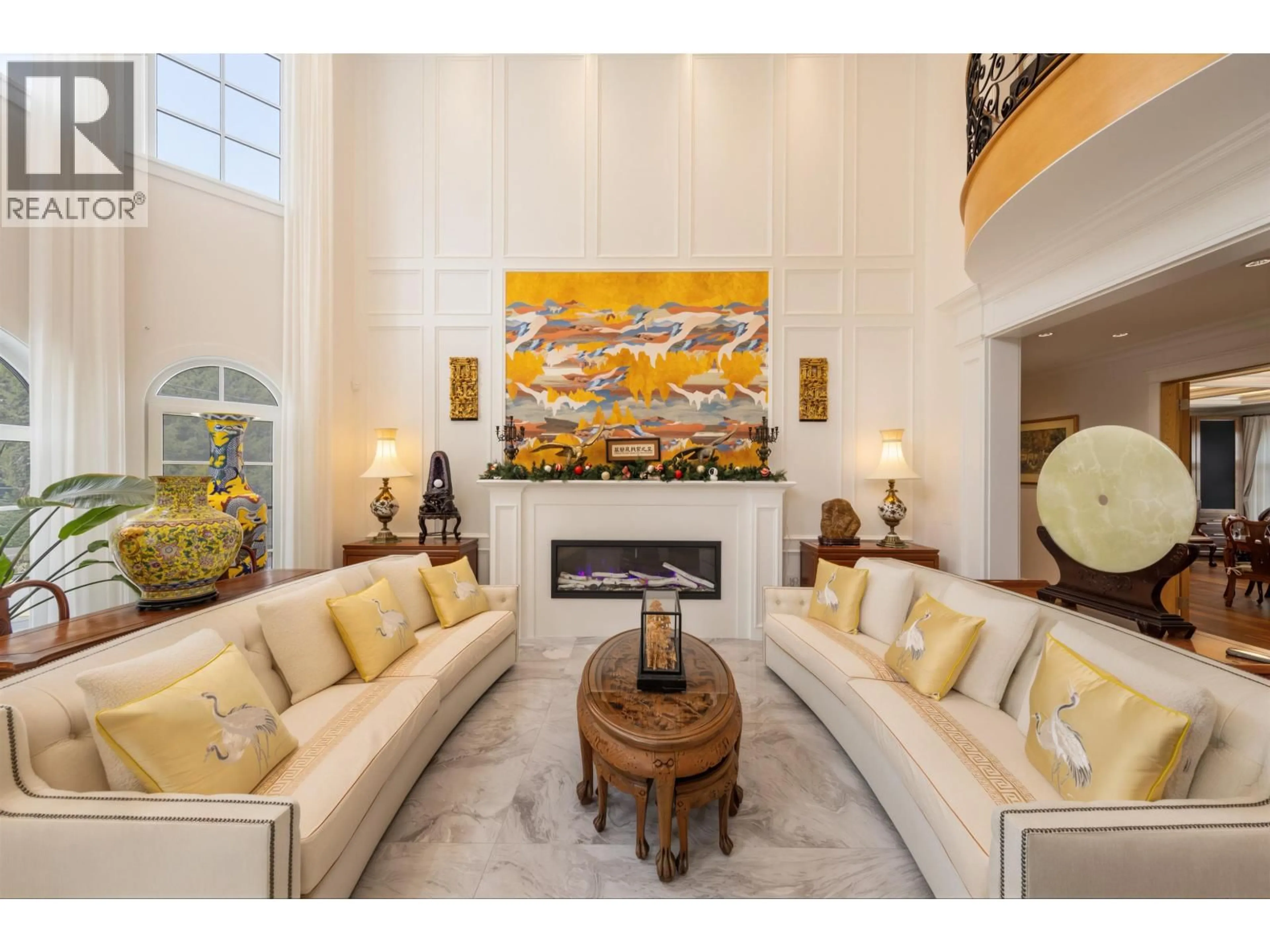 Living room with furniture, ceramic/tile floor for 12320 NO. 3 ROAD, Richmond British Columbia V7A1X5