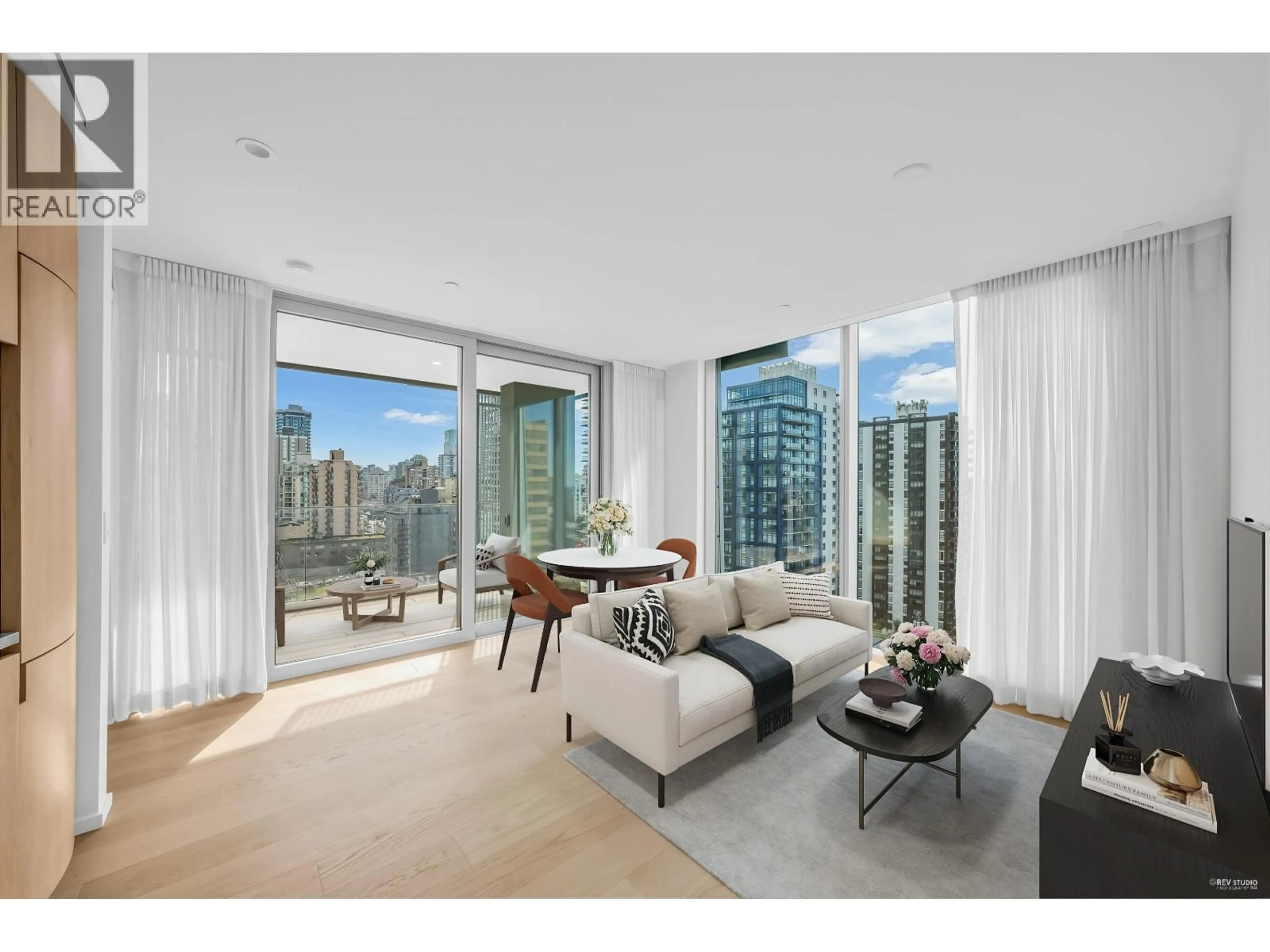 Living room with furniture, unknown for 1704 - 1568 ALBERNI STREET, Vancouver British Columbia V6G0E3