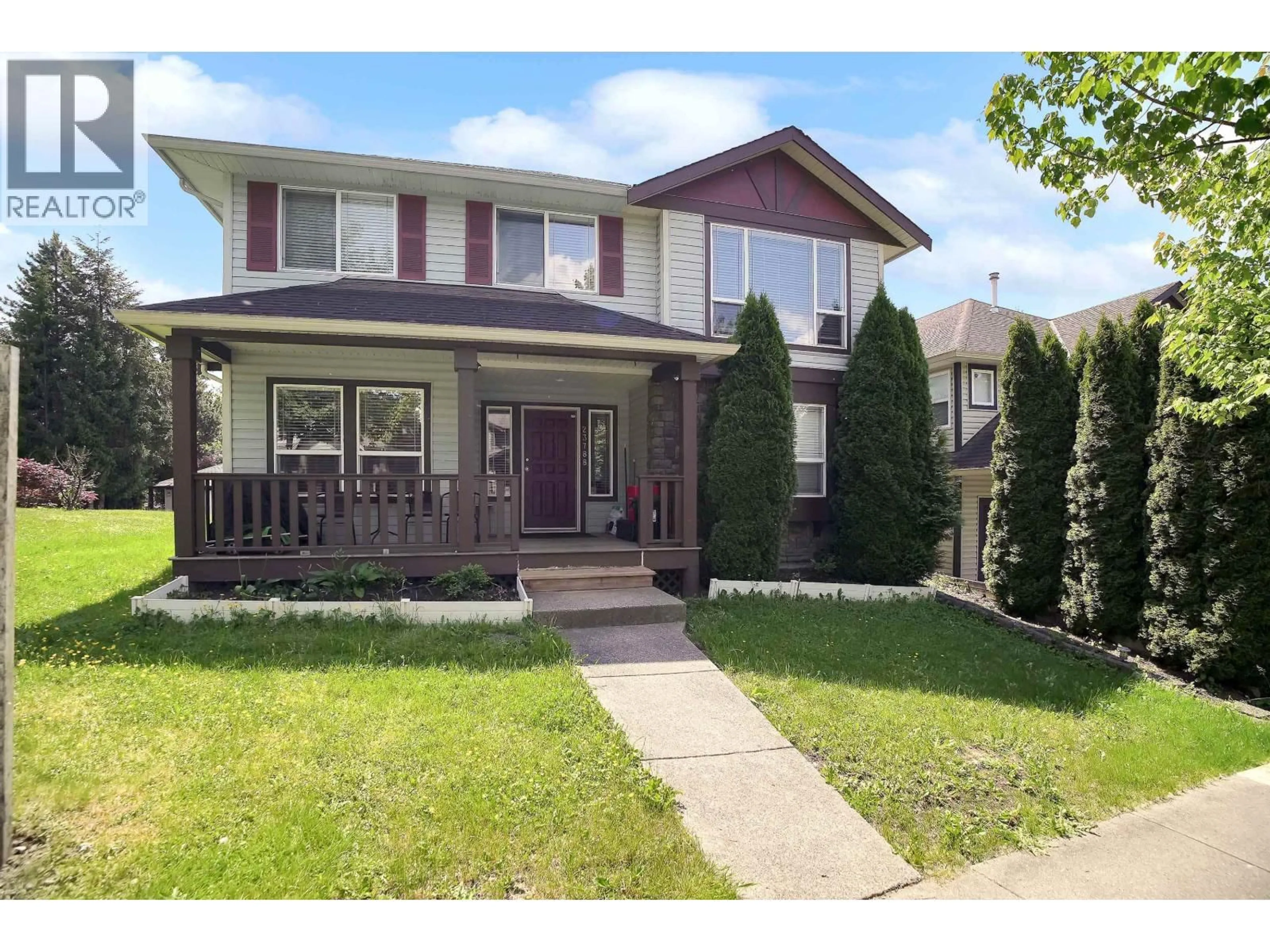 Home with vinyl exterior material, street for 23788 KANAKA WAY, Maple Ridge British Columbia V2W1E5