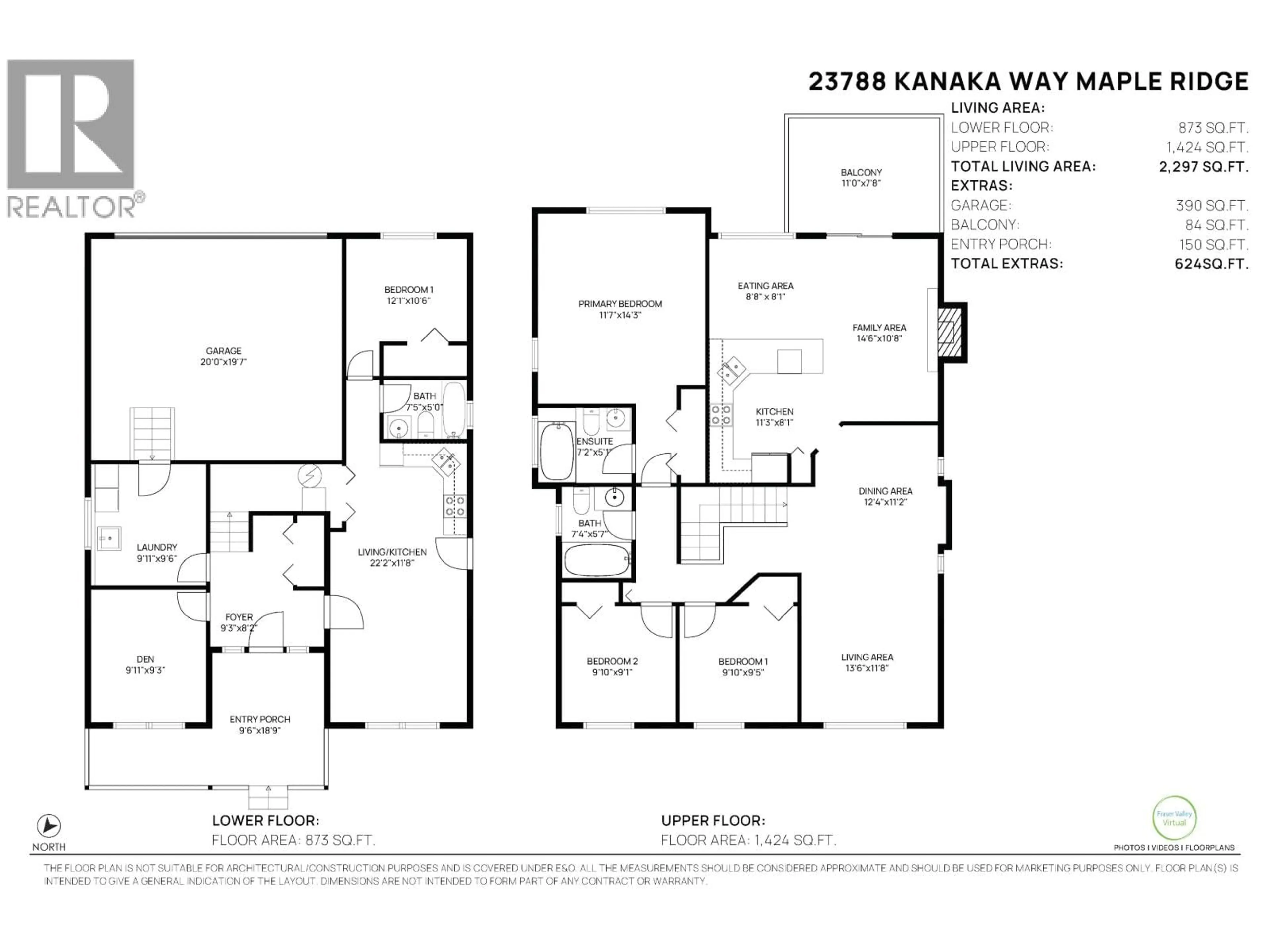 Floor plan for 23788 KANAKA WAY, Maple Ridge British Columbia V2W1E5