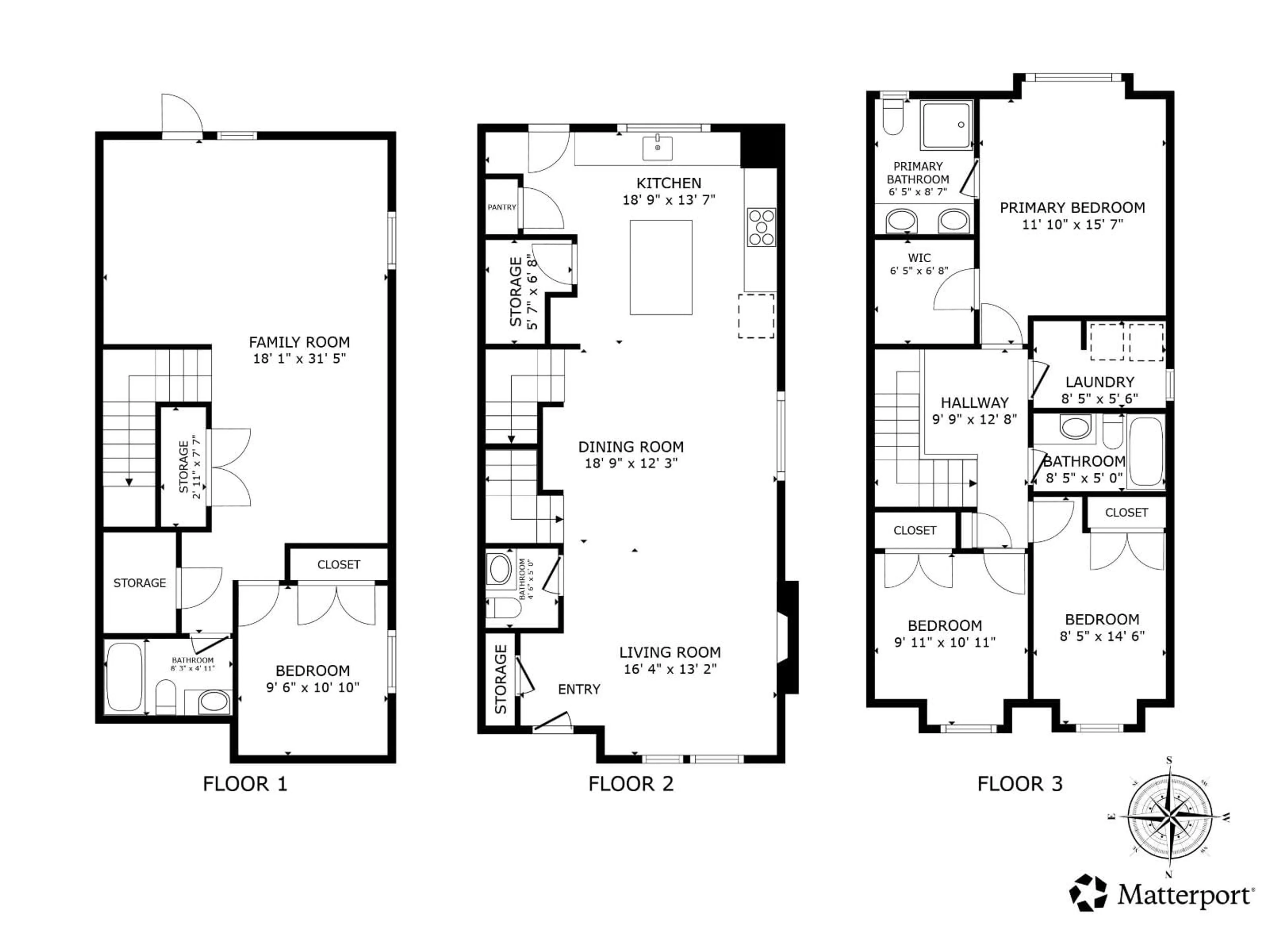Floor plan for 19628 75A AVENUE, Langley British Columbia V2Y3T2