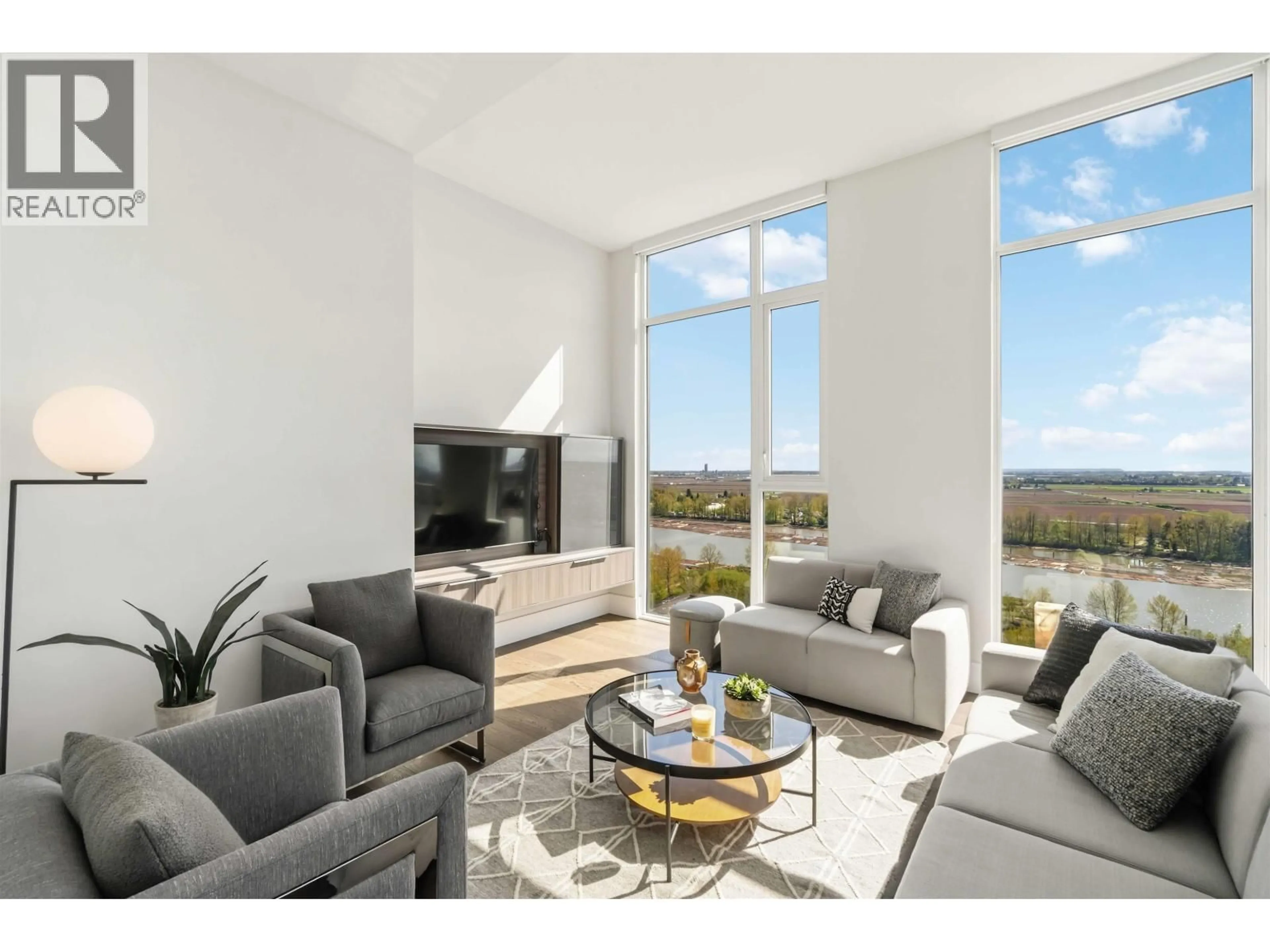 Living room with furniture, unknown for 2506 - 3538 SAWMILL CRESCENT, Vancouver British Columbia V5S0J8