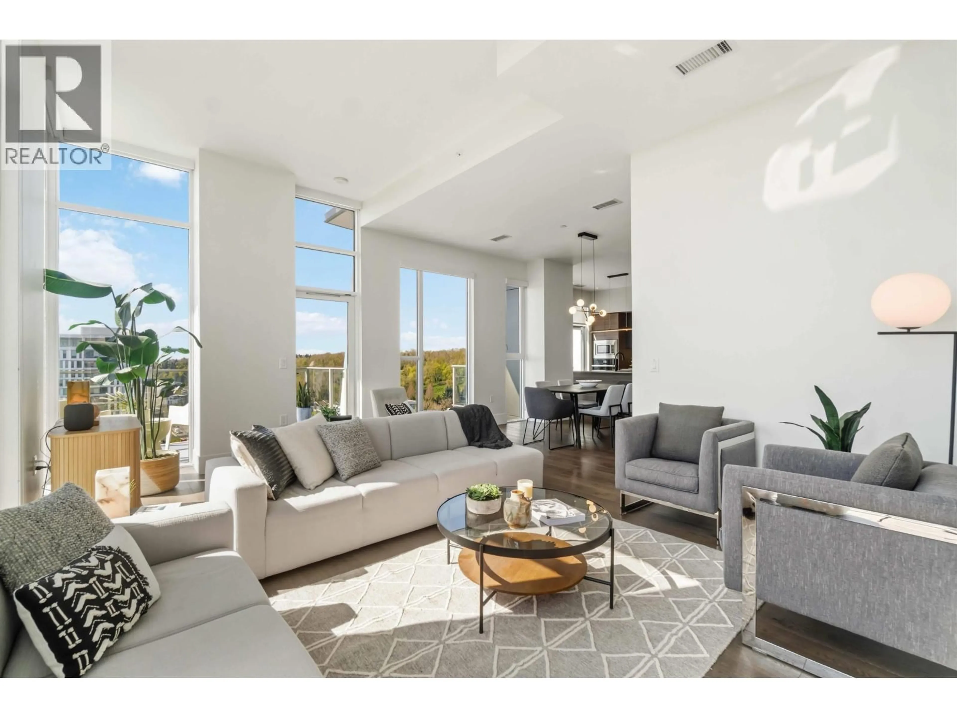 Living room with furniture, unknown for 2506 - 3538 SAWMILL CRESCENT, Vancouver British Columbia V5S0J8