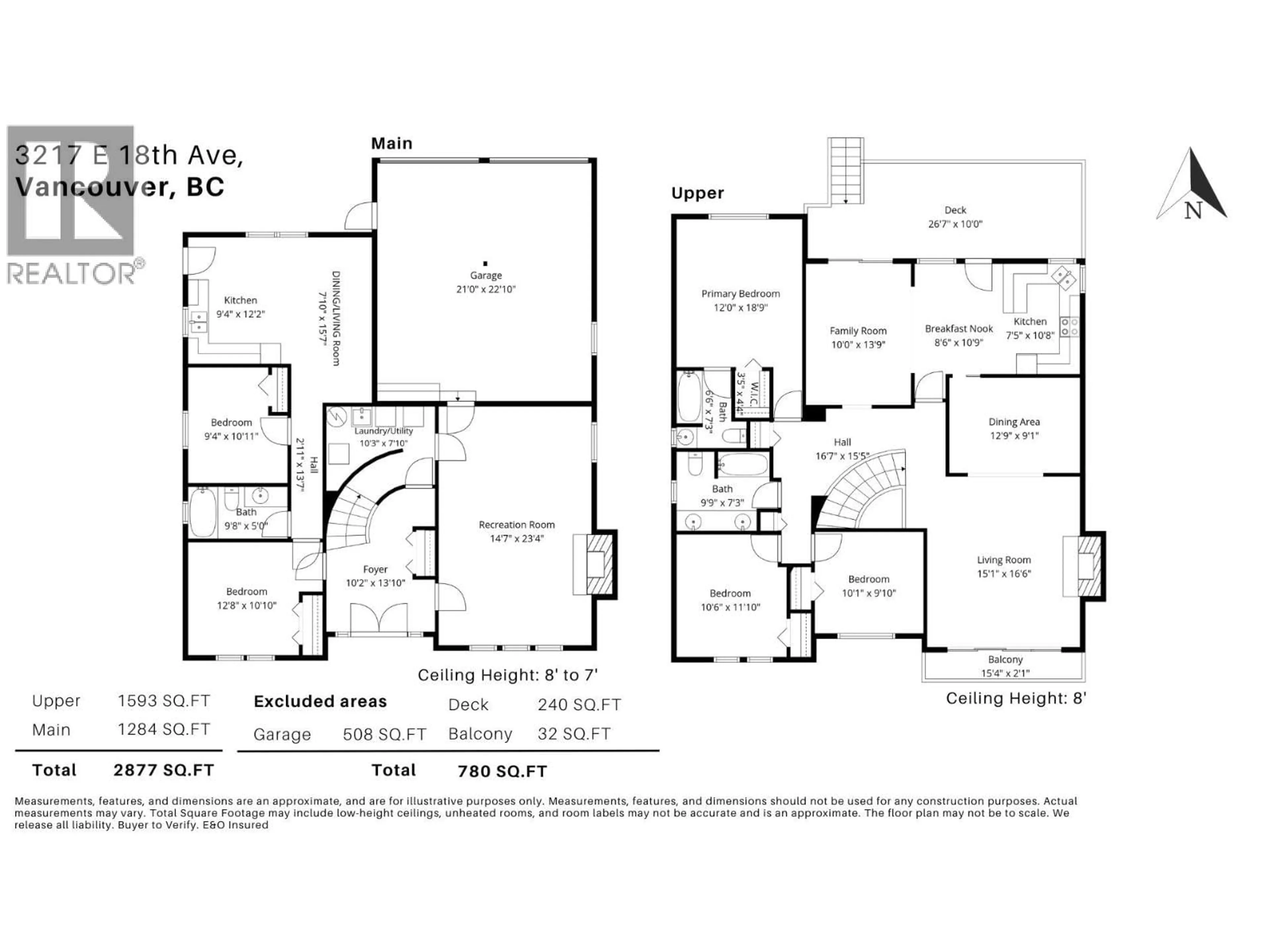 Floor plan for 3217 18TH AVENUE, Vancouver British Columbia V5M2R8