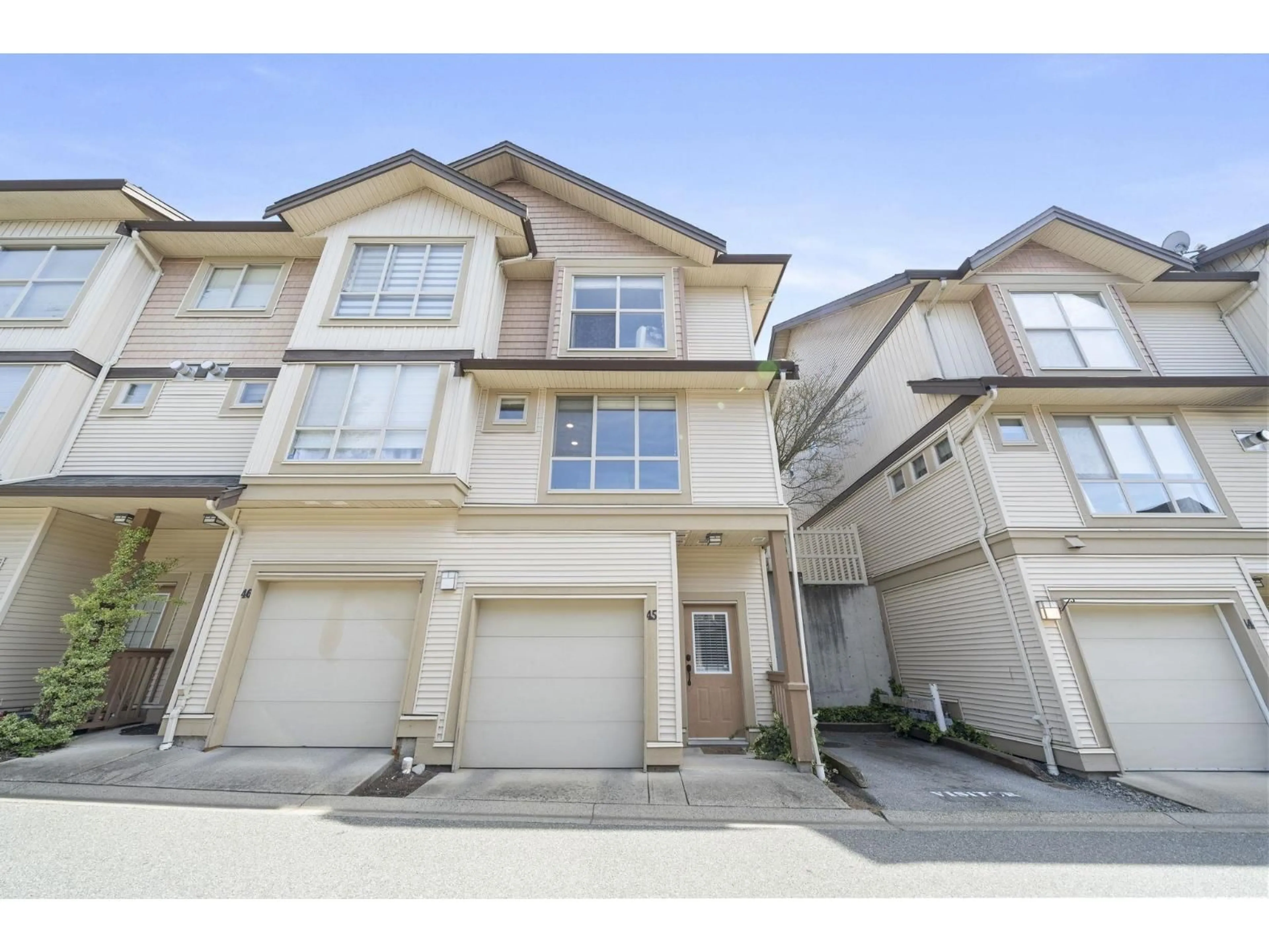 A pic from outside/outdoor area/front of a property/back of a property/a pic from drone, street for 45 - 20350 68 AVENUE, Langley British Columbia V2Y3A5