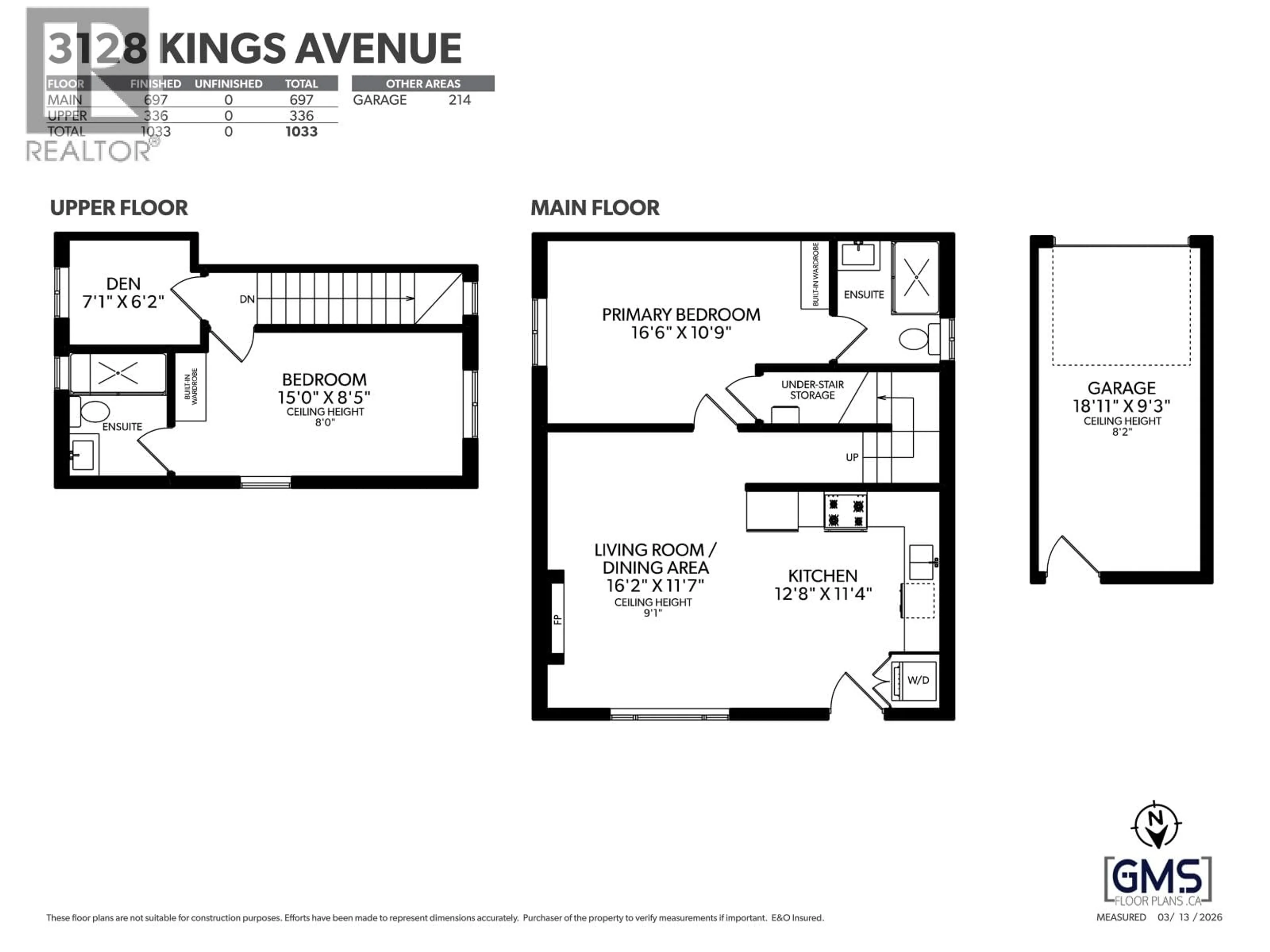 Floor plan for 3128 KINGS AVENUE, Vancouver British Columbia V5R4T4