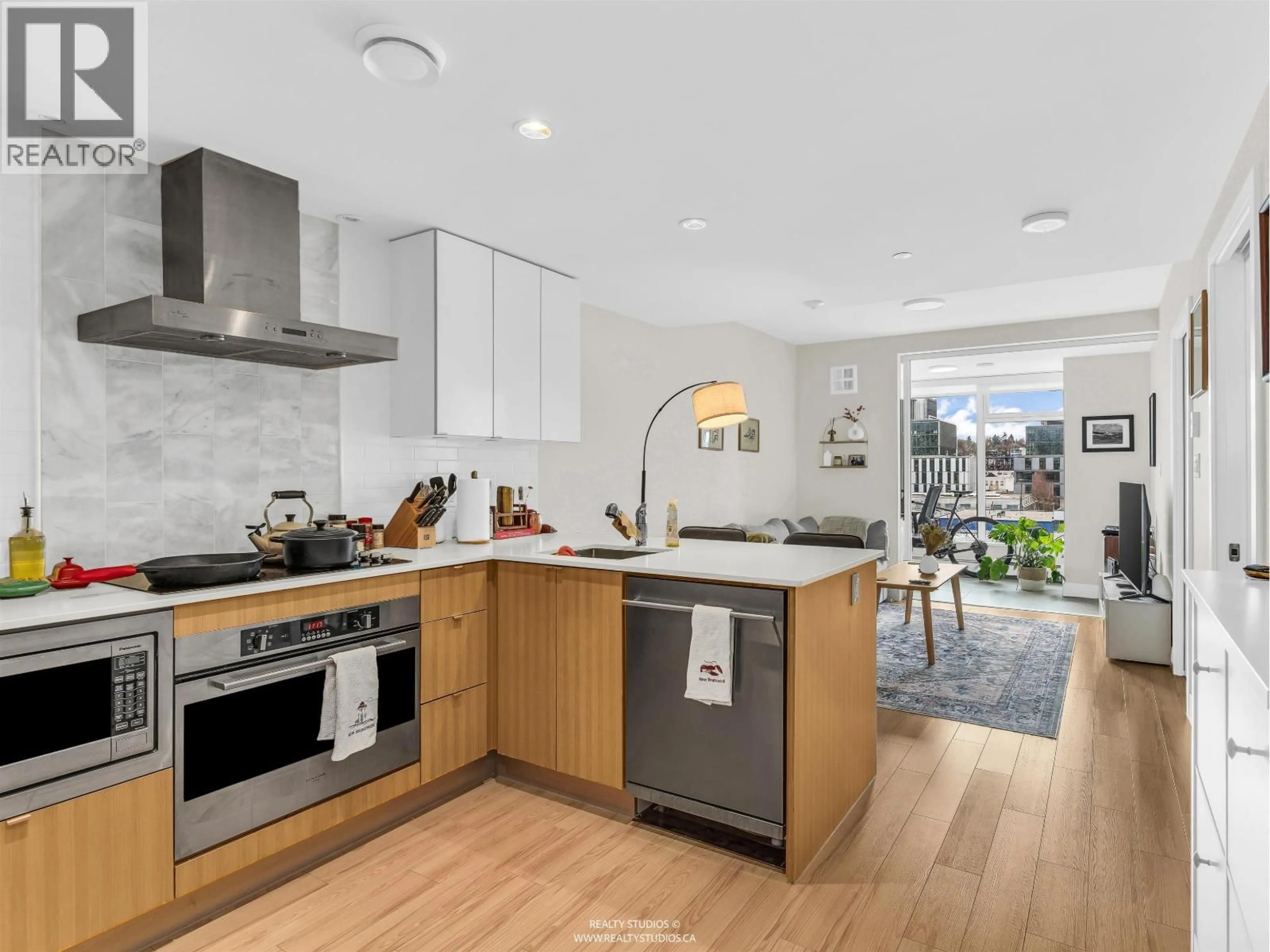 Open concept kitchen, unknown for 710 - 159 2ND AVENUE, Vancouver British Columbia V5Y0L8