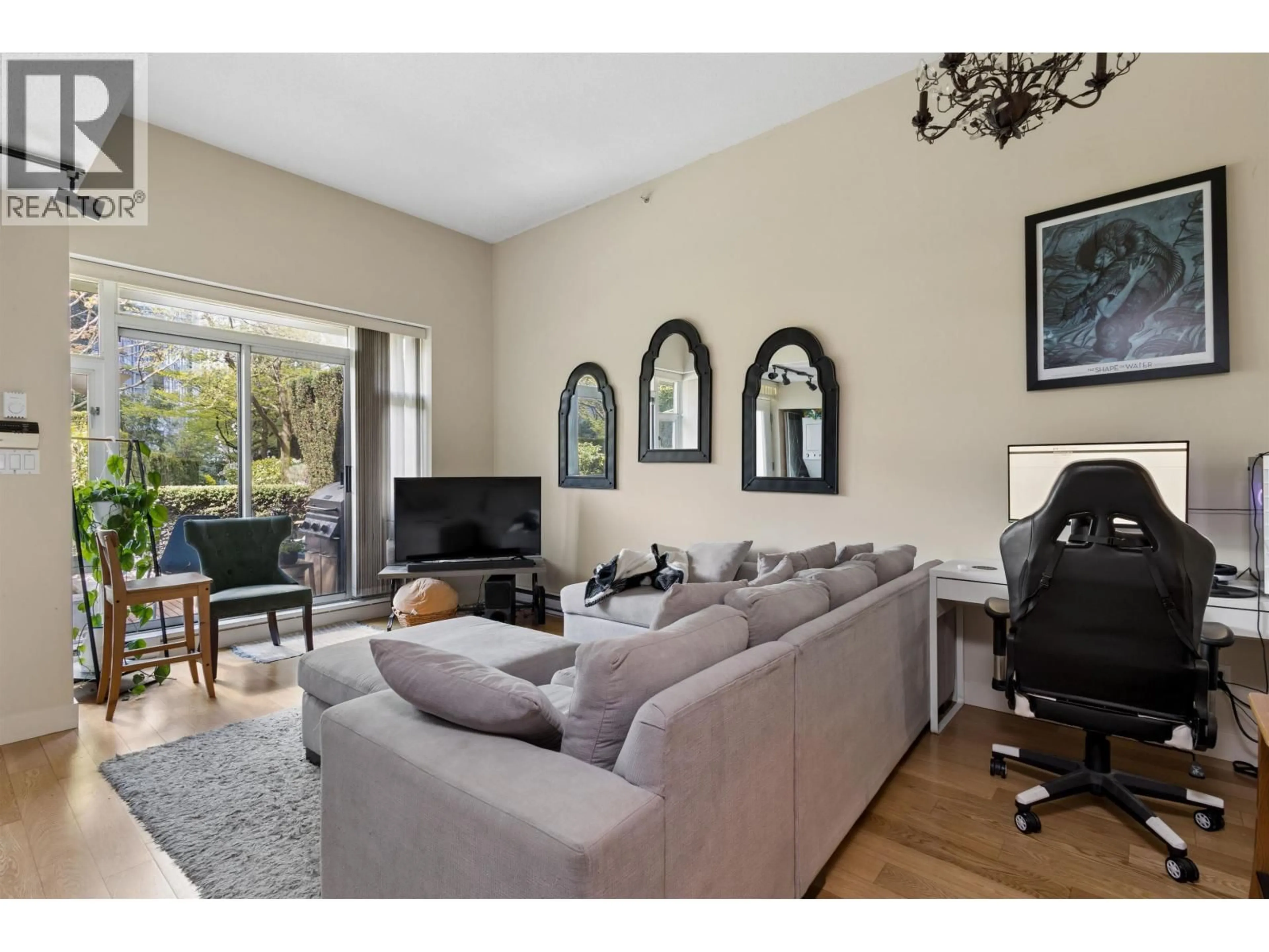 Living room with furniture, unknown for 2P - 1033 MARINASIDE CRESCENT, Vancouver British Columbia V6Z3A3