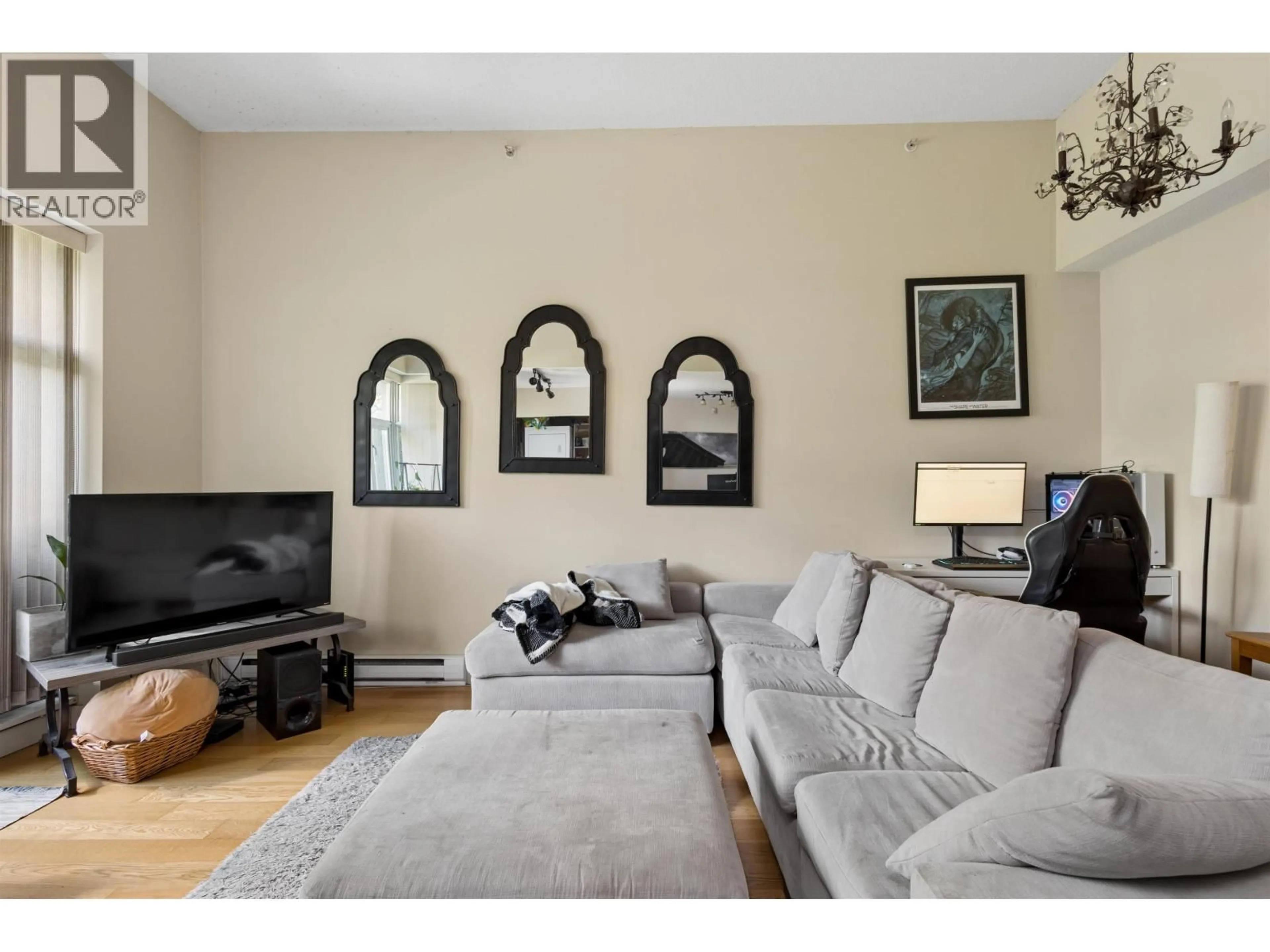 Living room with furniture, unknown for 2P - 1033 MARINASIDE CRESCENT, Vancouver British Columbia V6Z3A3