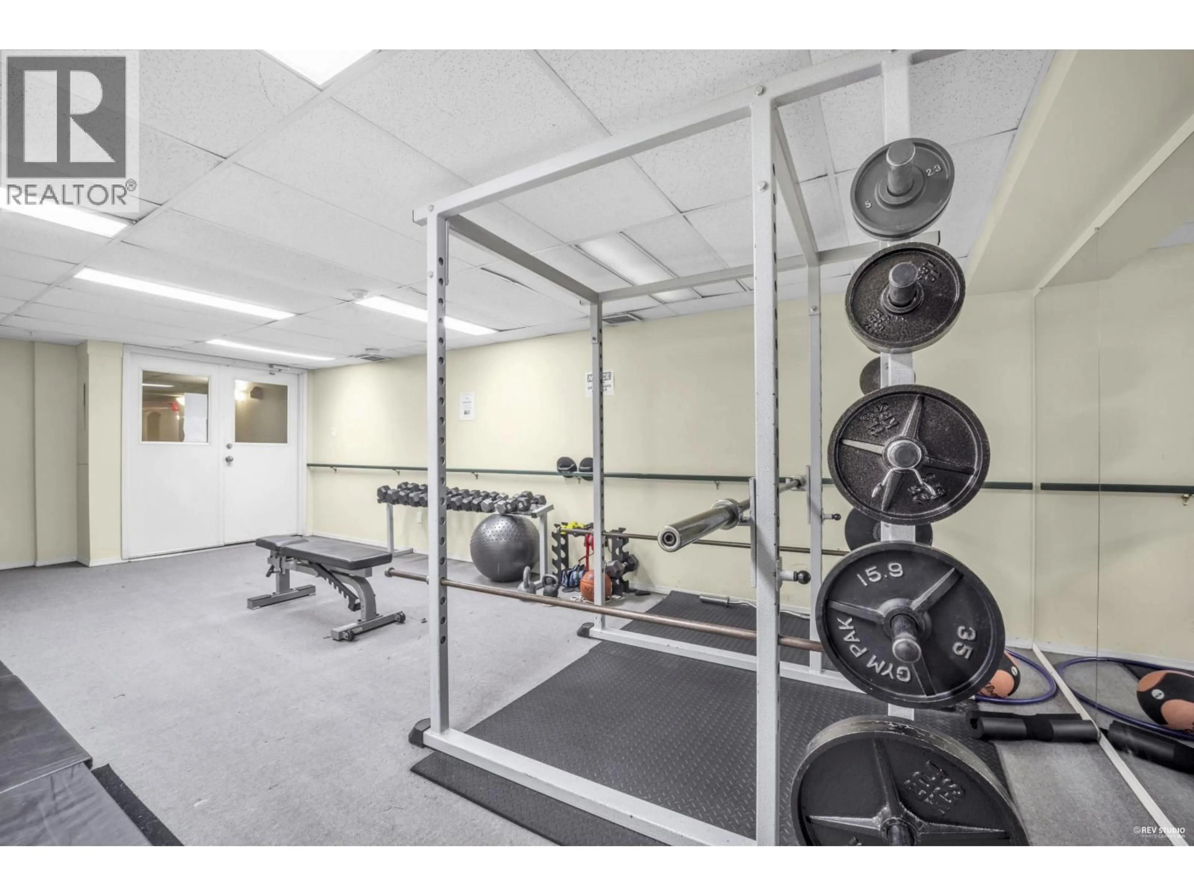 Gym or fitness room for 206 - 3638 RAE AVENUE, Vancouver British Columbia V5R2P5
