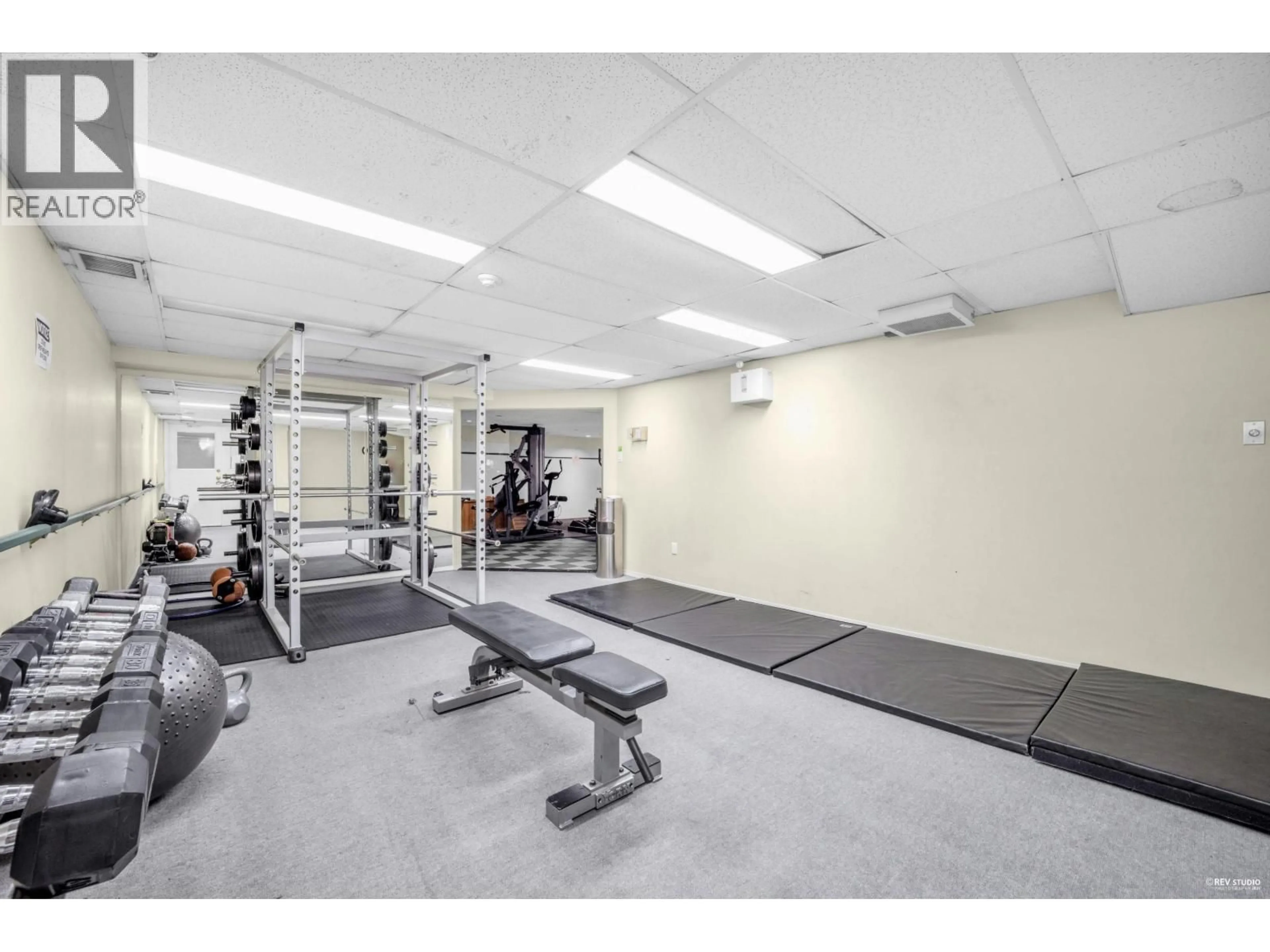 Gym or fitness room for 206 - 3638 RAE AVENUE, Vancouver British Columbia V5R2P5