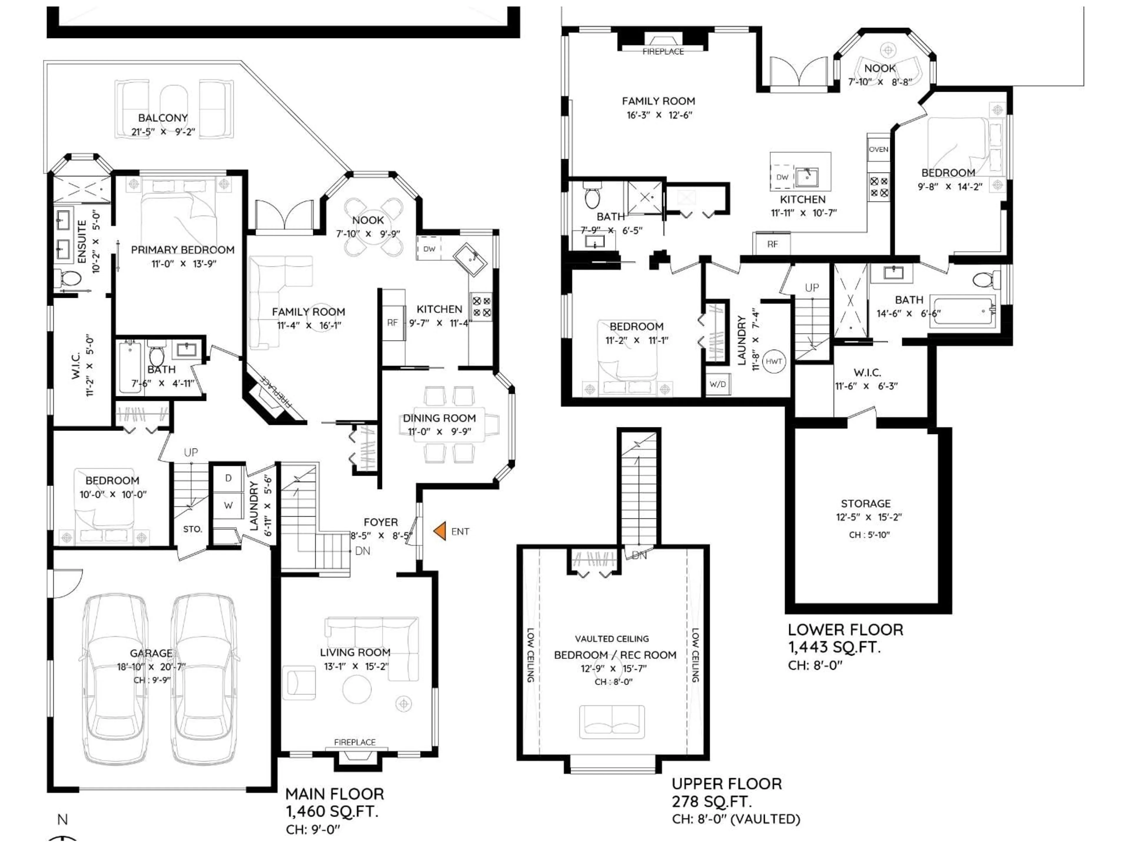 Floor plan for 4115 BELANGER DRIVE, Abbotsford British Columbia V3G1K3