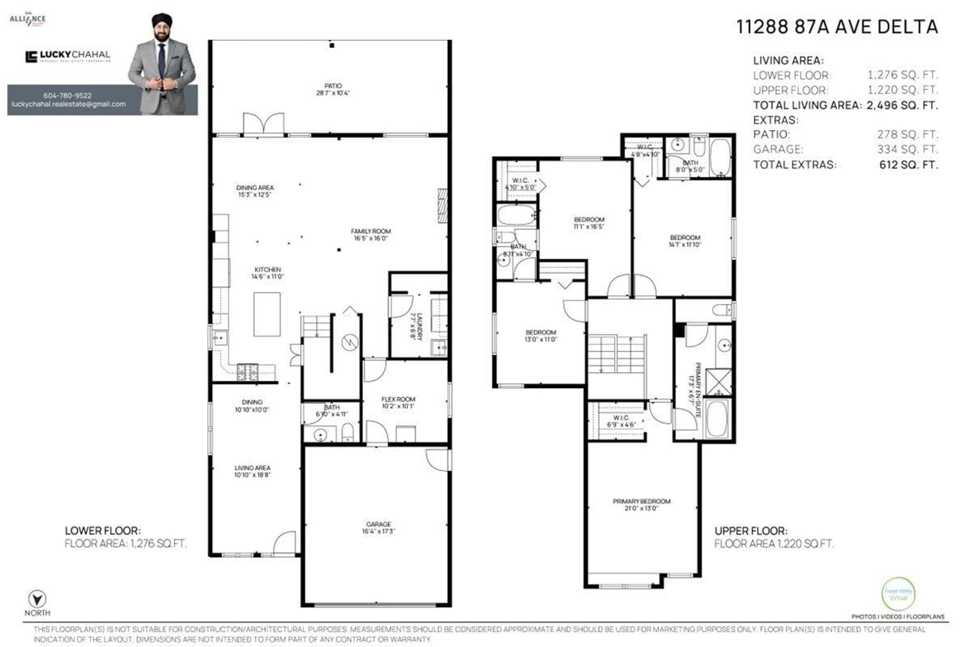 Floor plan for 11288 87A AVENUE, Delta British Columbia V4C3A6