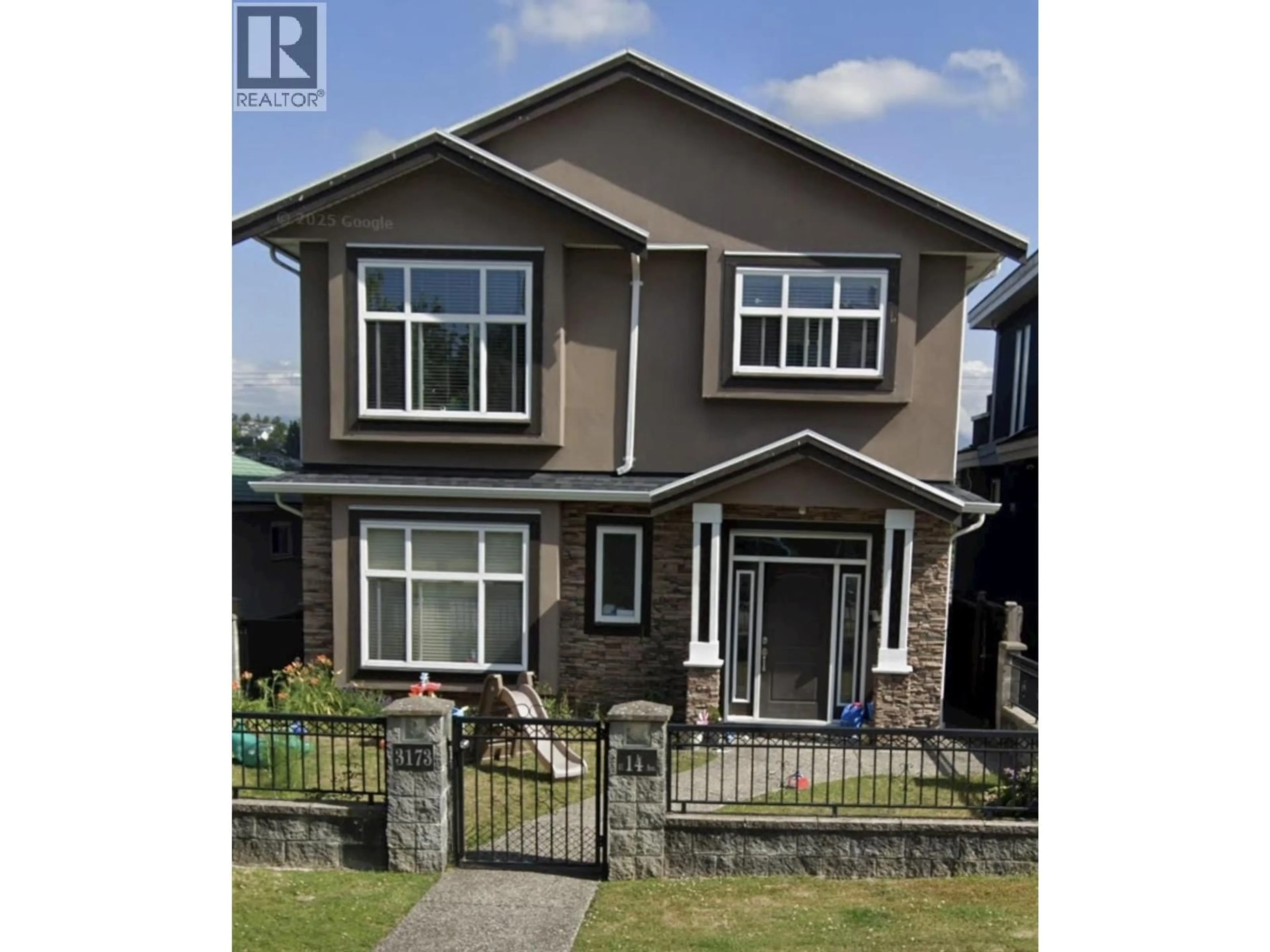 Home with vinyl exterior material, street for 3173 14TH AVENUE, Vancouver British Columbia V5M2J3