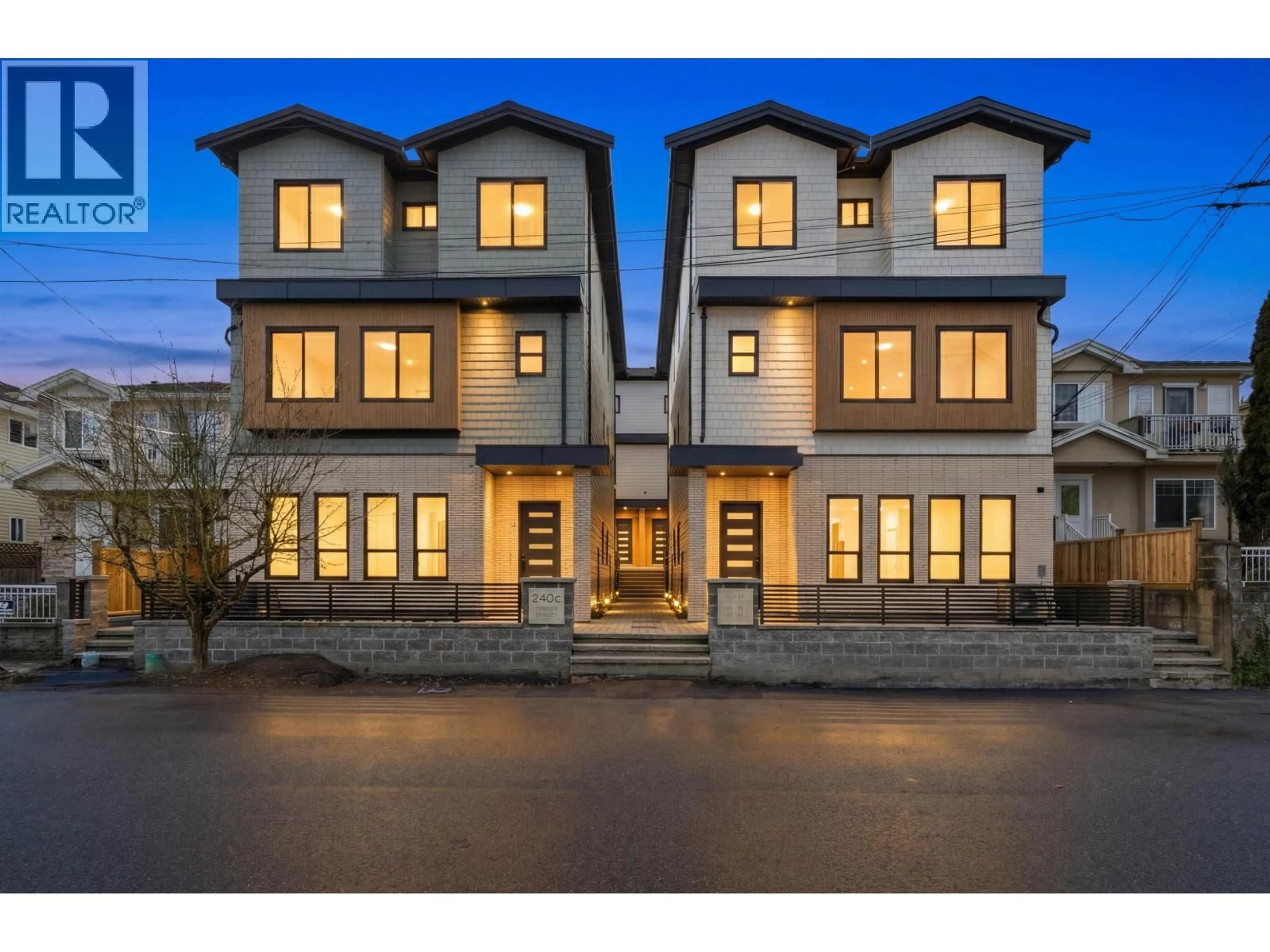 Home with brick exterior material, street for 1 - 5406 MANOR STREET, Burnaby British Columbia V5G1B7