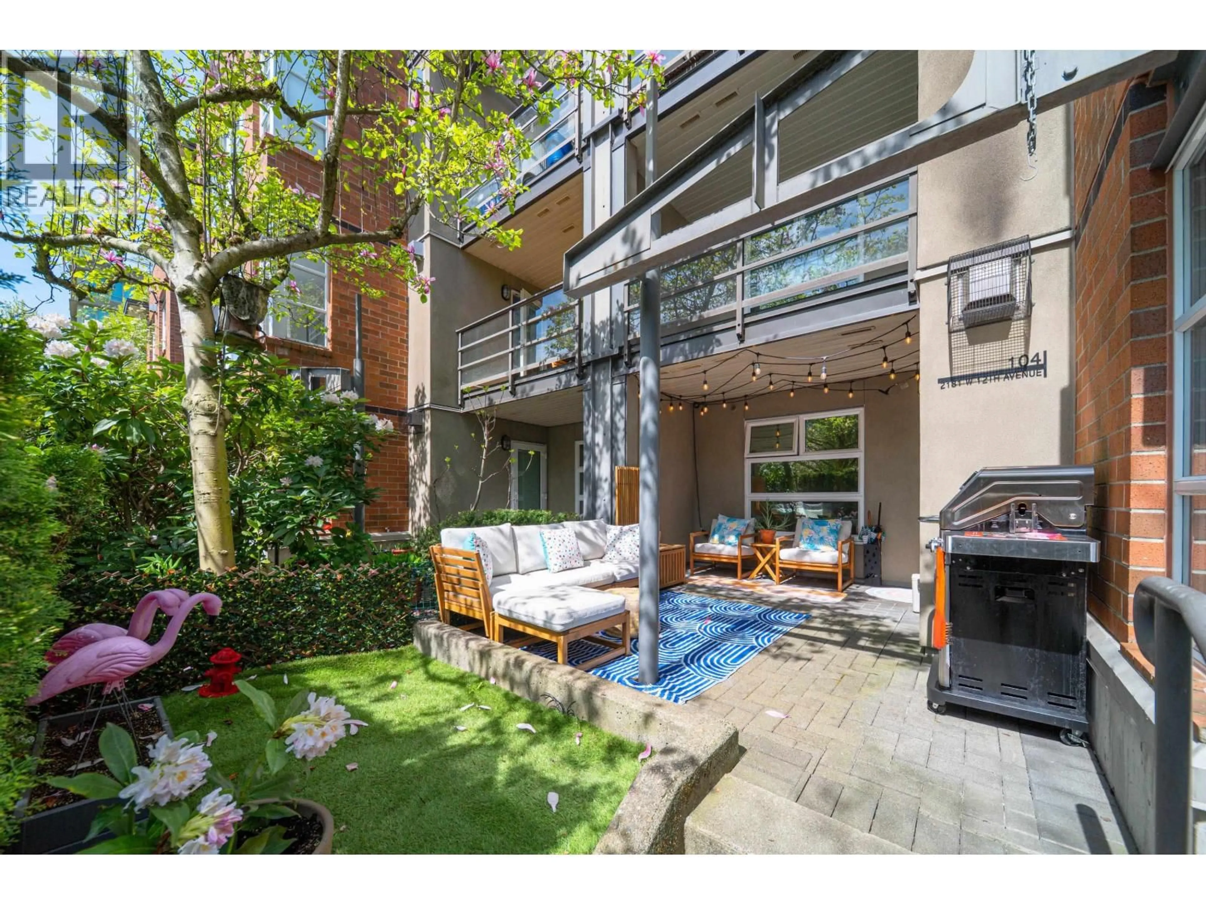 Patio, street for 104 - 2181 12TH AVENUE, Vancouver British Columbia V6K4S8