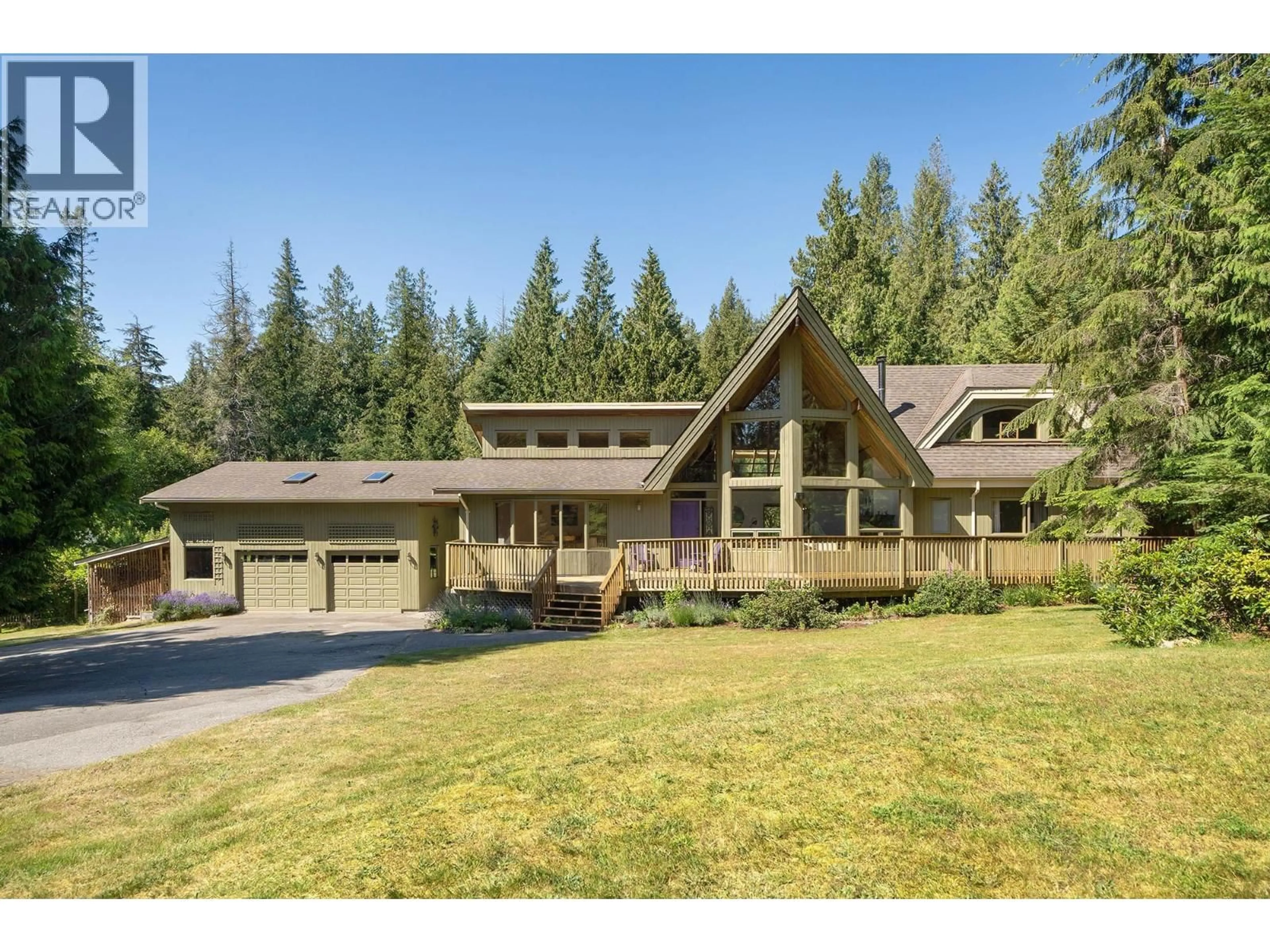 Home with vinyl exterior material, mountain view for 1532 ADAMS ROAD, Bowen Island British Columbia V0N1G2