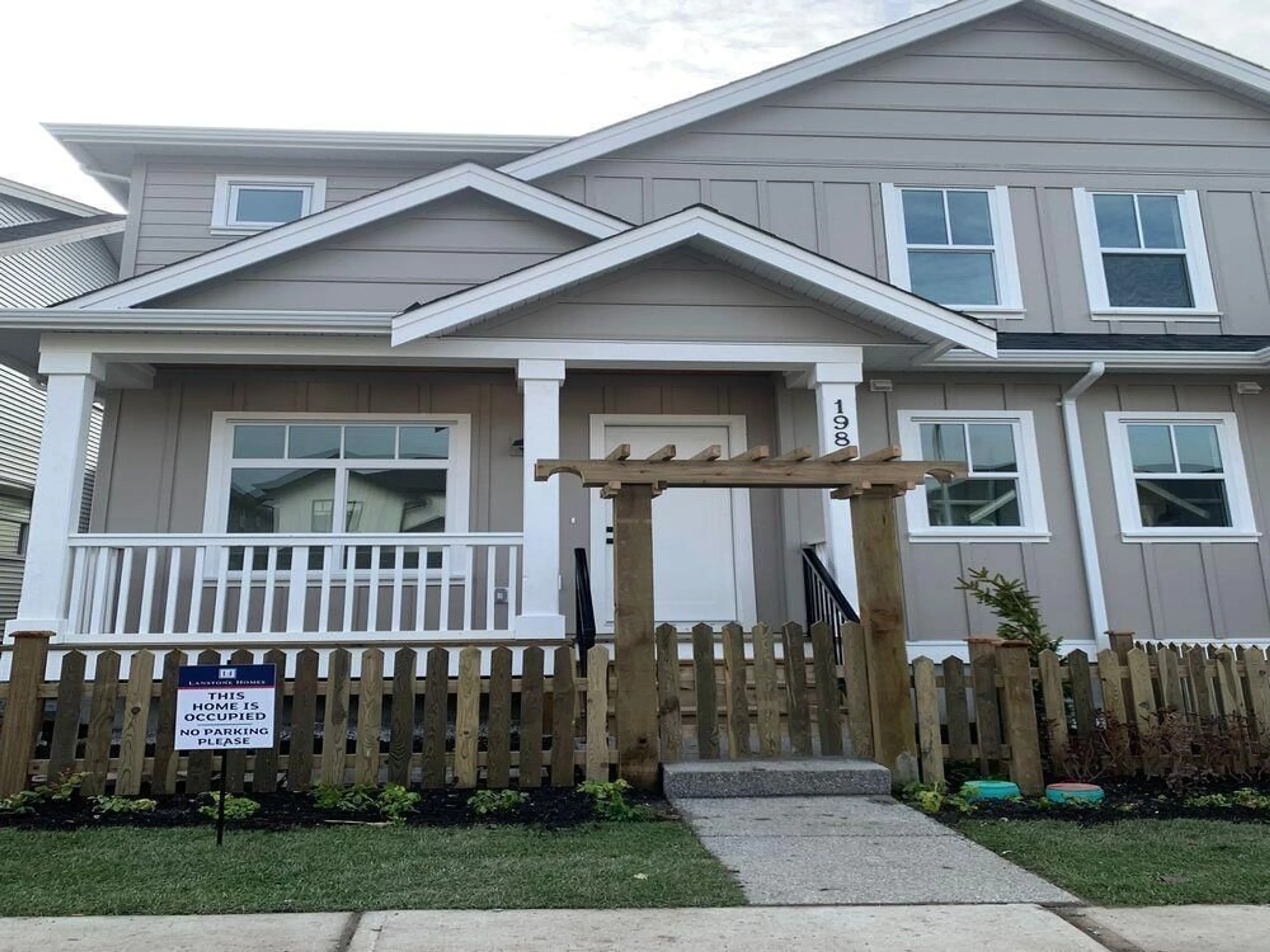 Home with vinyl exterior material, street for 19808 75A AVENUE, Langley British Columbia V2Y5K3