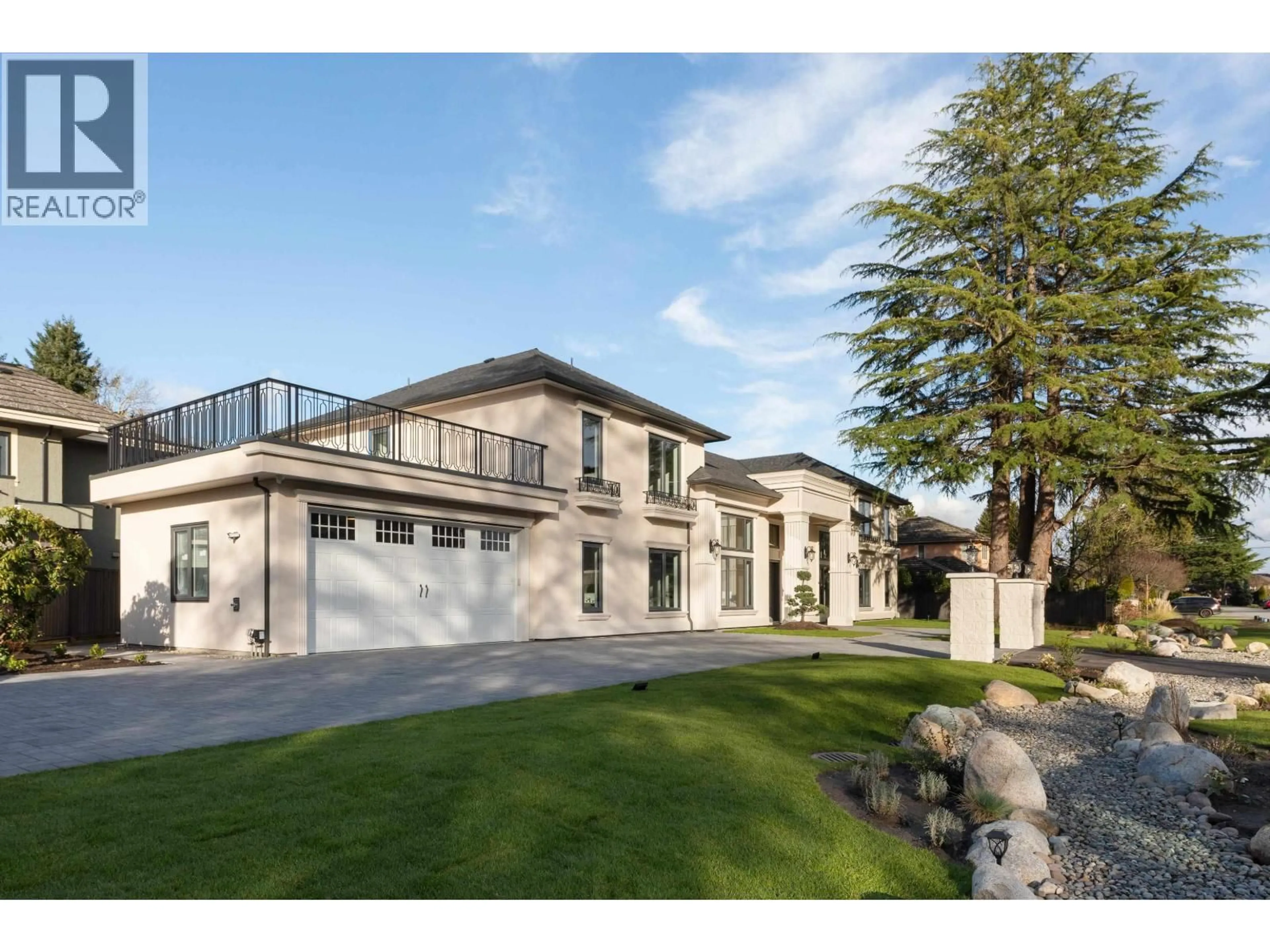 A pic from outside/outdoor area/front of a property/back of a property/a pic from drone, street for 9640 PINEWELL CRESCENT, Richmond British Columbia V7A2C8