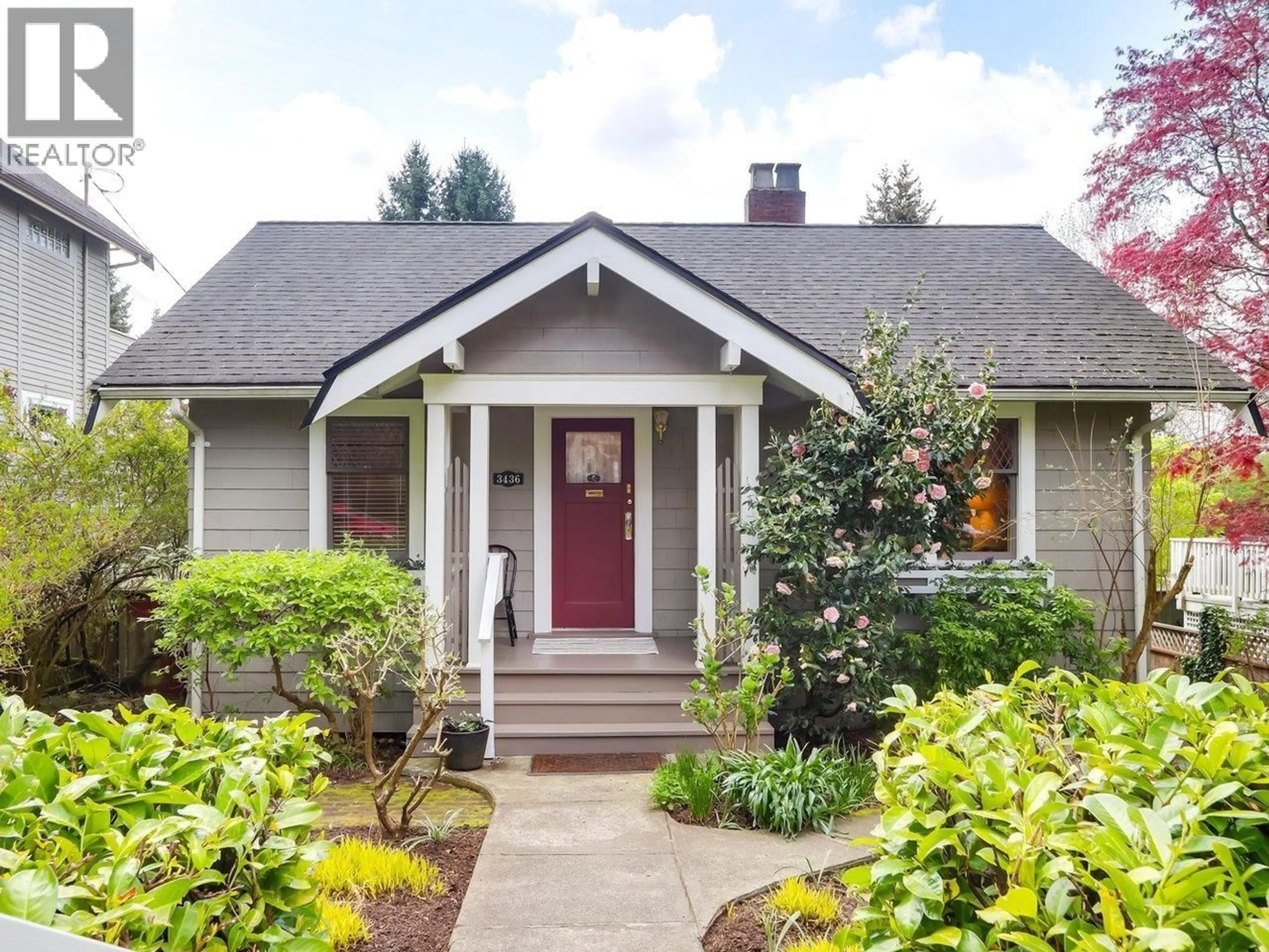 Home with vinyl exterior material, street for 3436 37TH AVENUE, Vancouver British Columbia V6N2V6