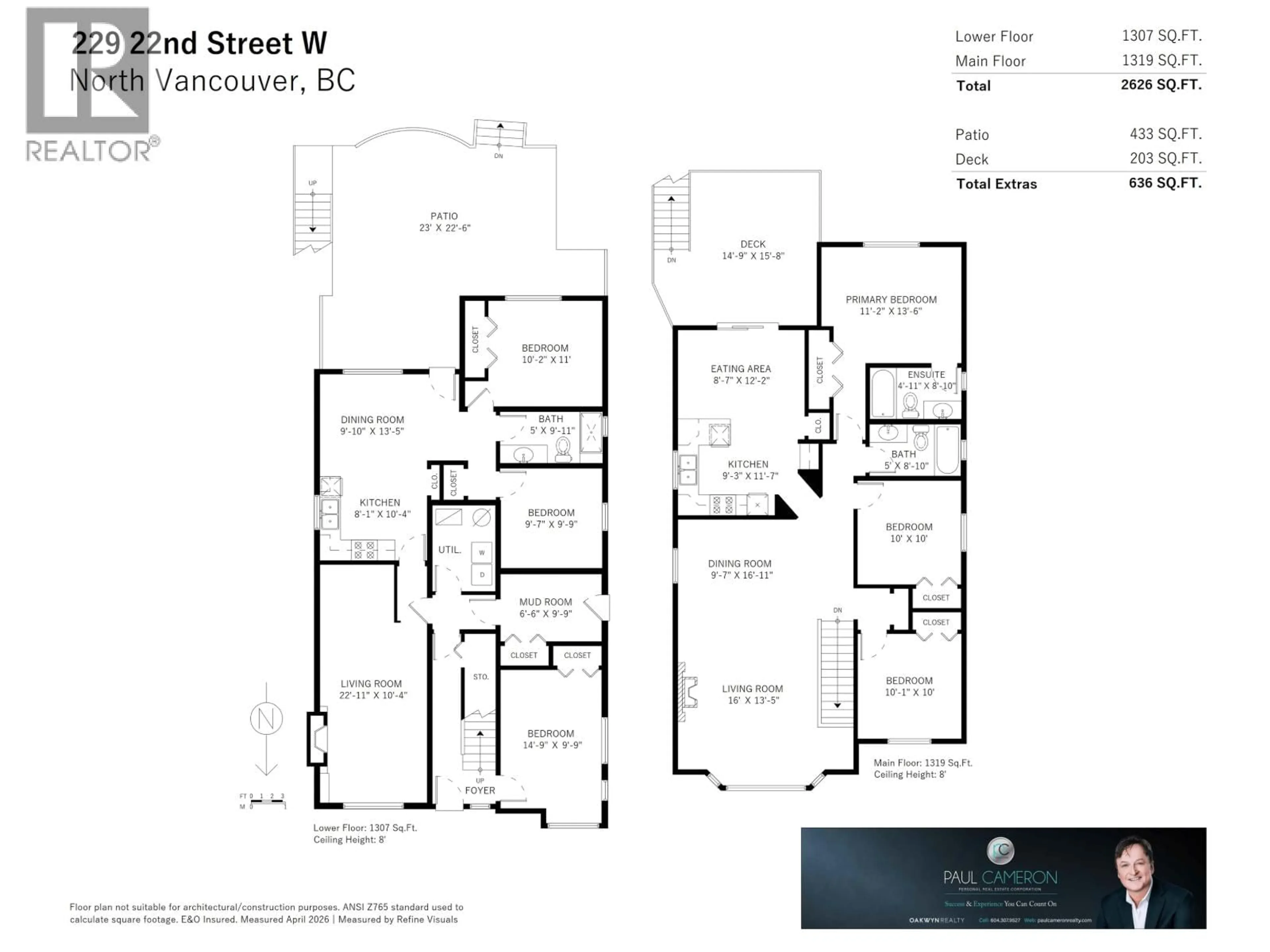Floor plan for 229 22ND STREET, North Vancouver British Columbia V7M2A2