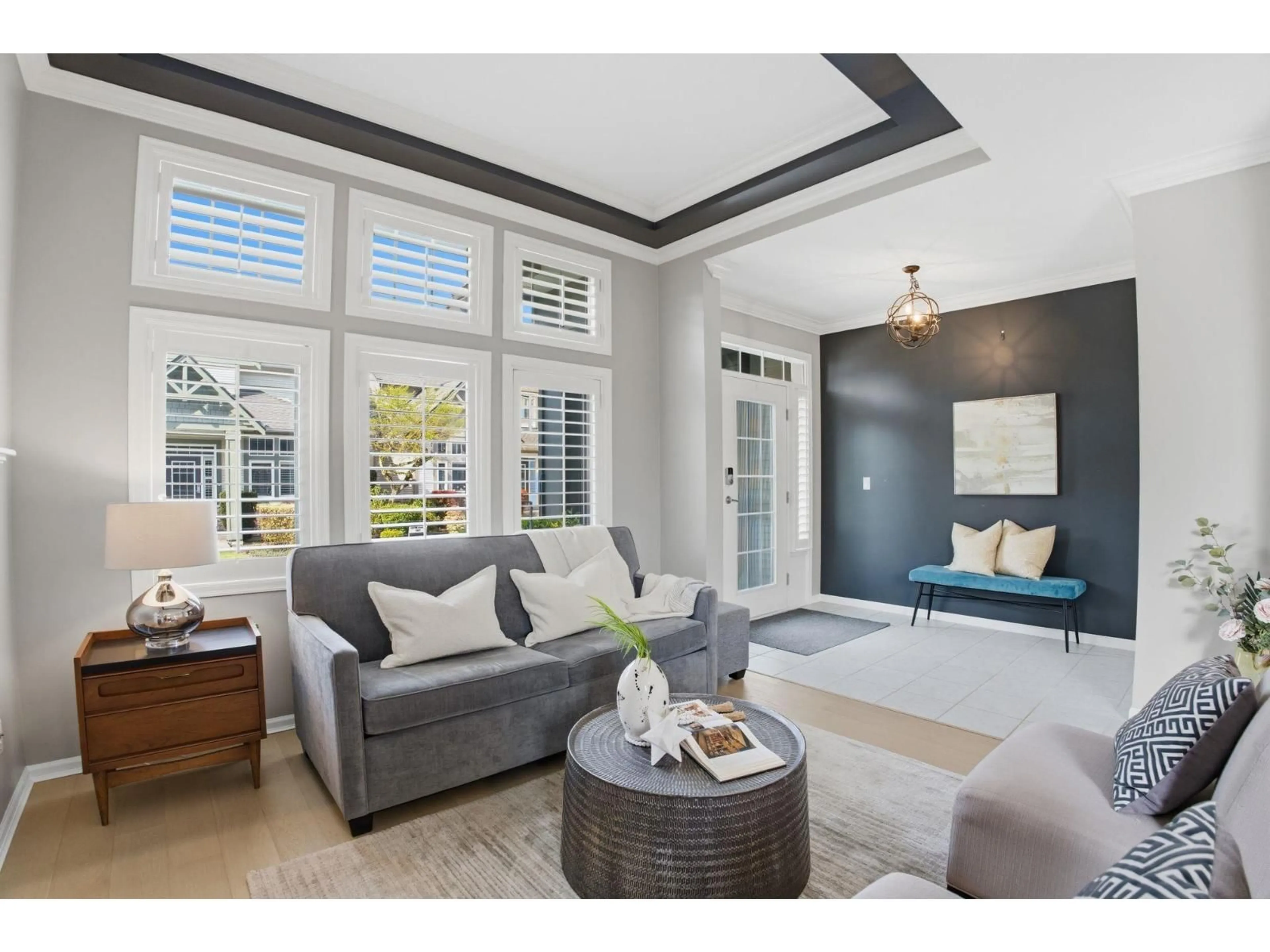 Living room with furniture, unknown for 7 - 6177 169 STREET, Surrey British Columbia V3S9E8