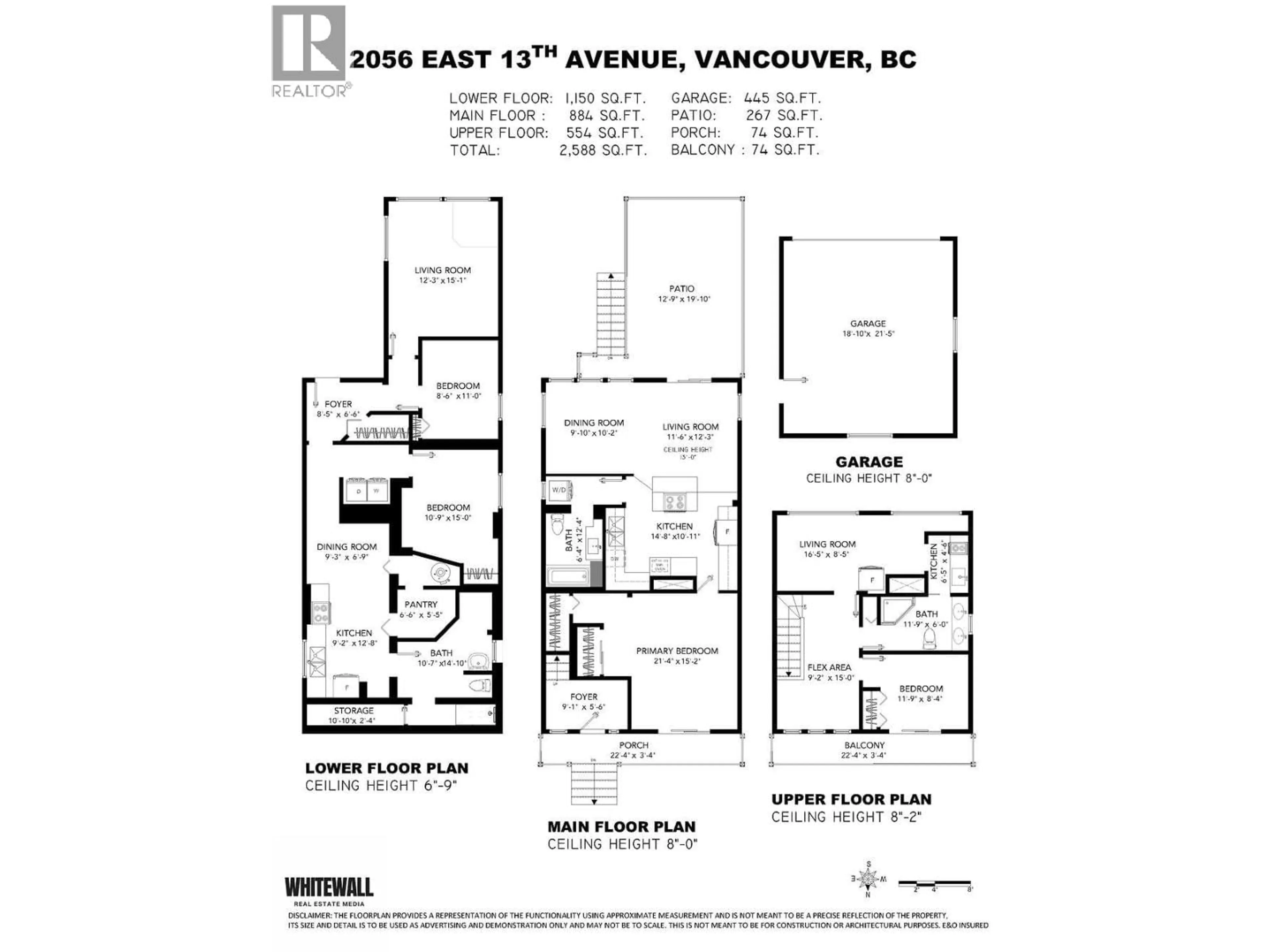 Floor plan for 2056 13TH AVENUE, Vancouver British Columbia V5N2C4