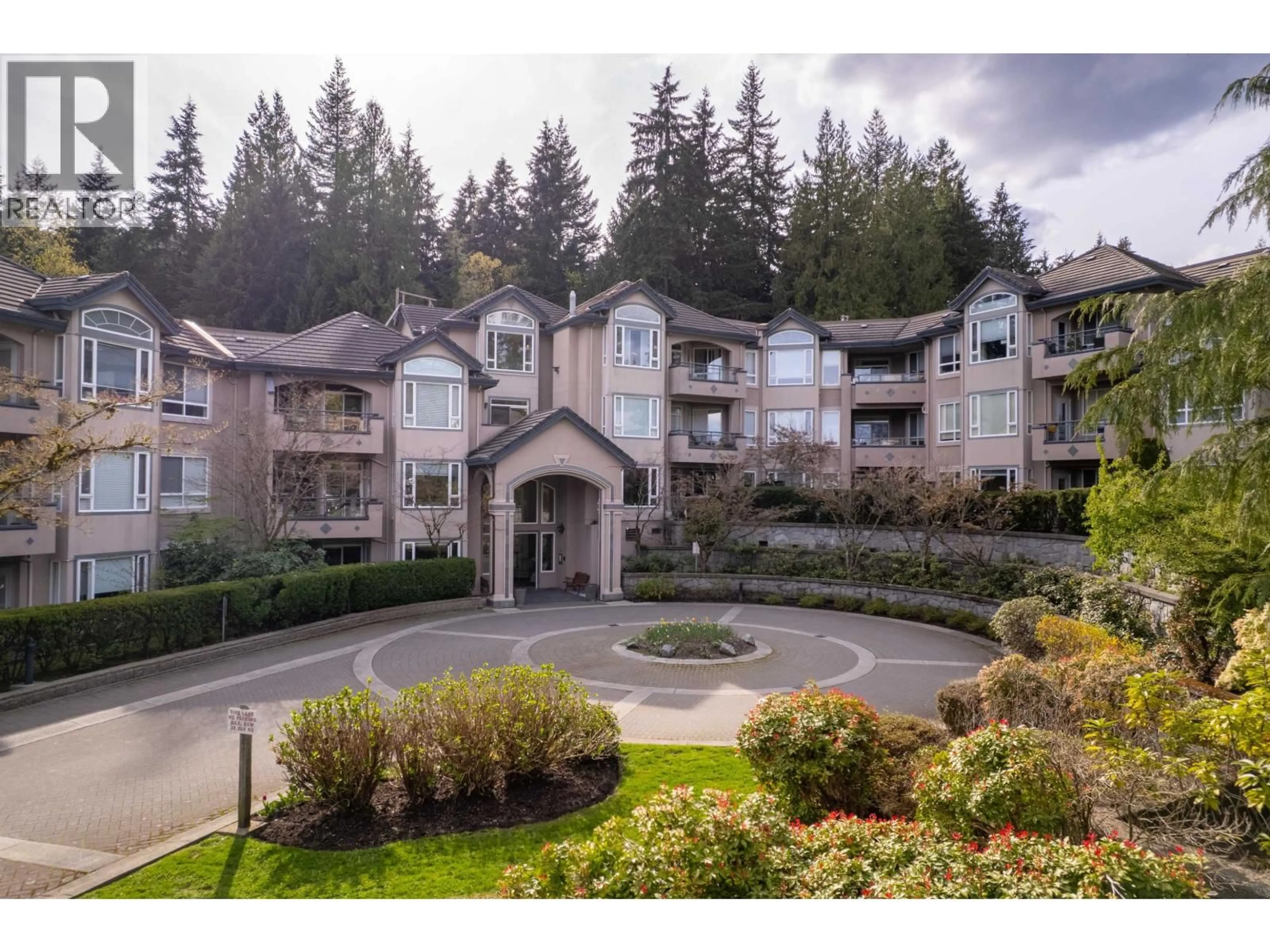 A pic from outside/outdoor area/front of a property/back of a property/a pic from drone, mountain view for 109 - 3280 PLATEAU BOULEVARD, Coquitlam British Columbia V3E3J5