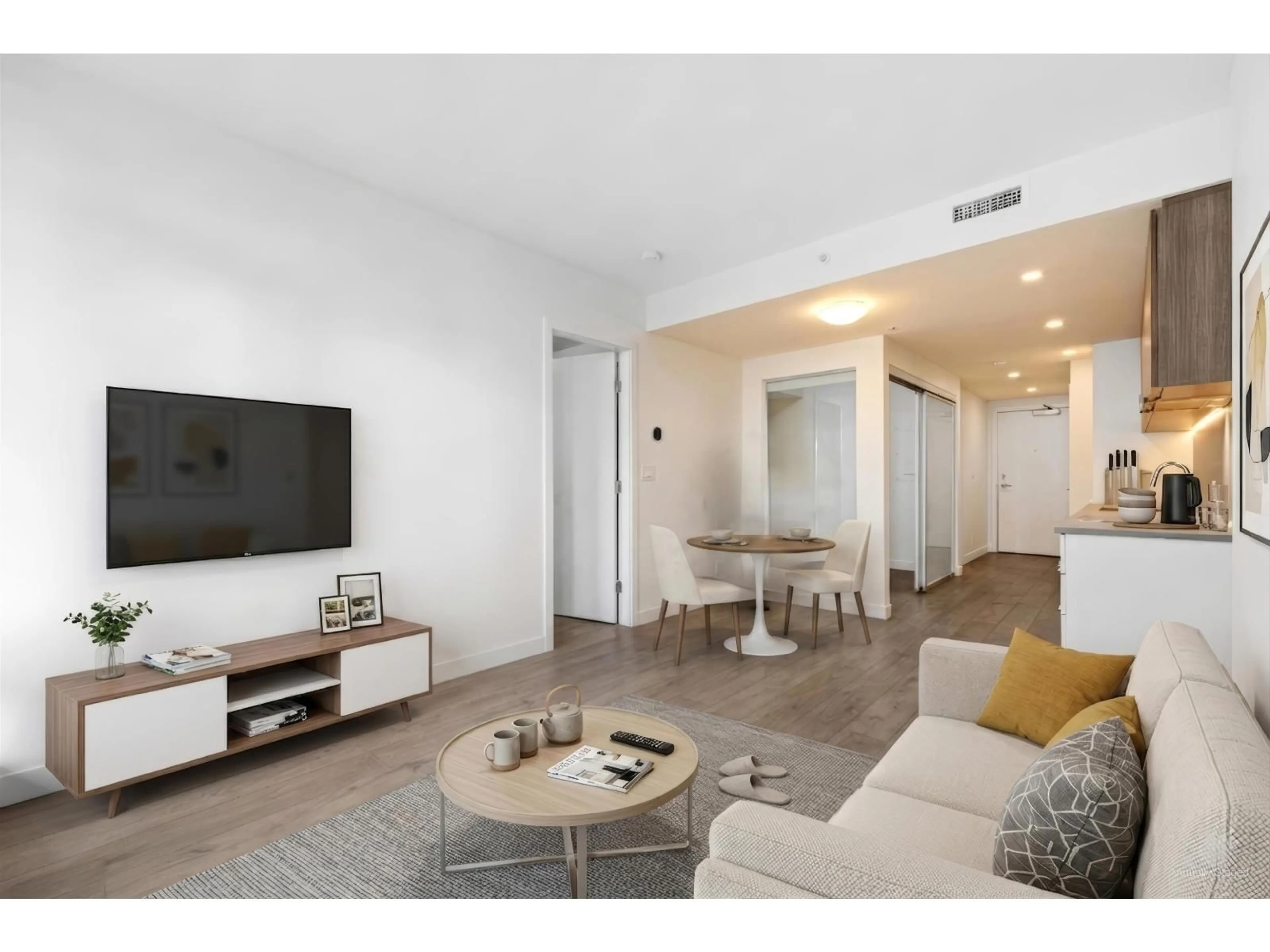 Living room with furniture, unknown for 1207 - 13318 104 AVENUE, Surrey British Columbia V3T0R2