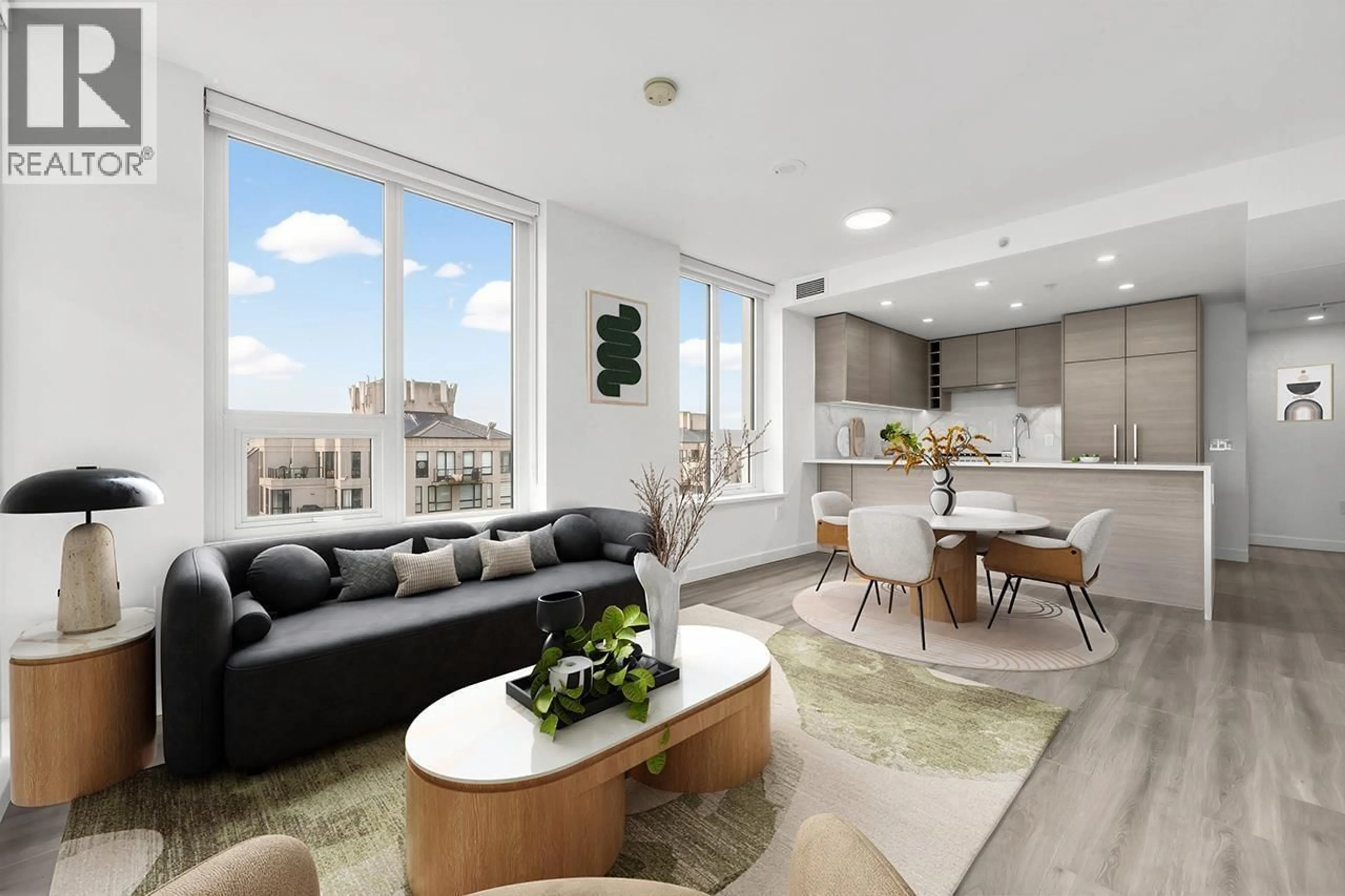 Living room with furniture, unknown for 1609 - 823 CARNARVON STREET, New Westminster British Columbia V3M0N5