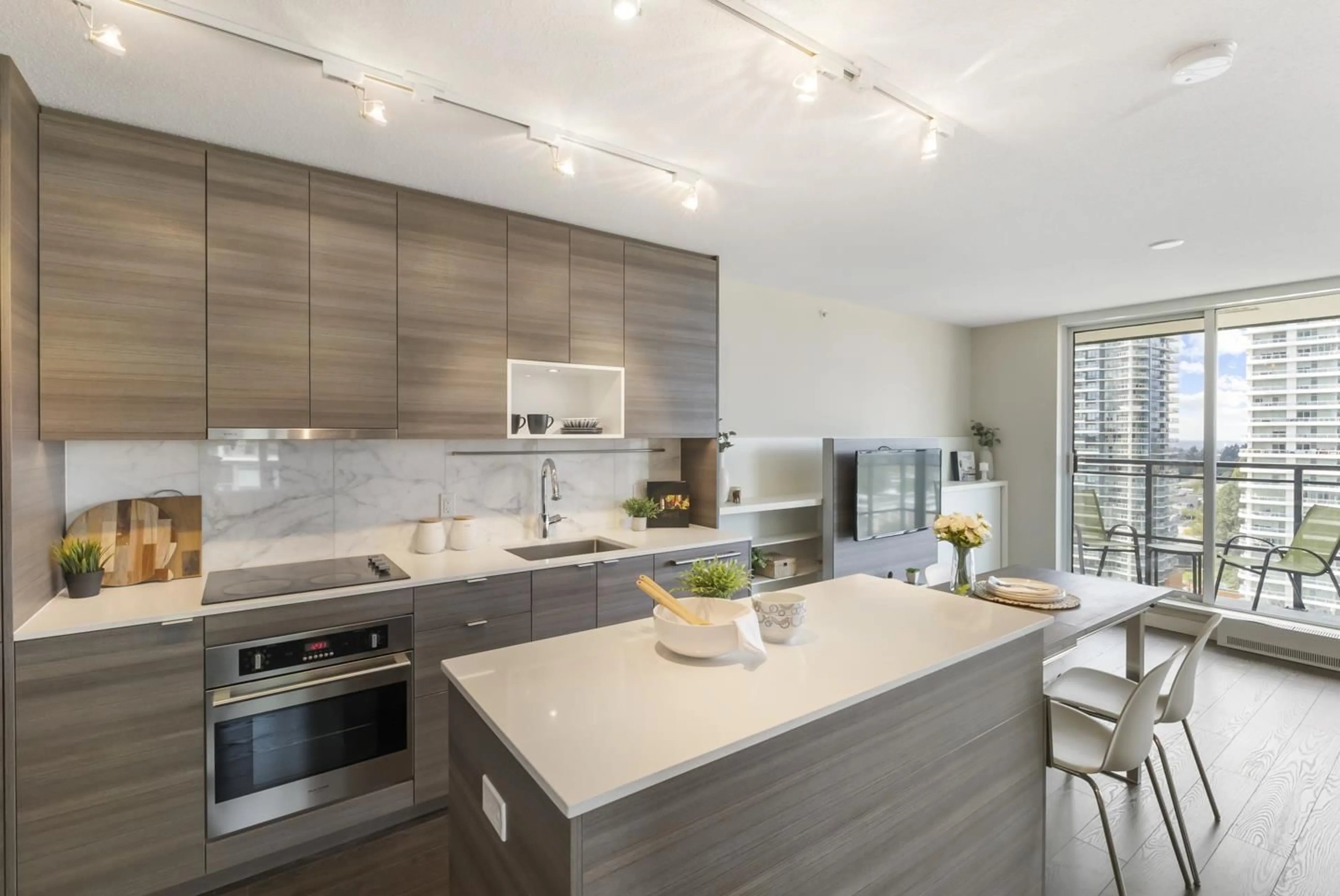 Open concept kitchen, unknown for 2305 - 13398 104 AVENUE, Surrey British Columbia V3T1V6