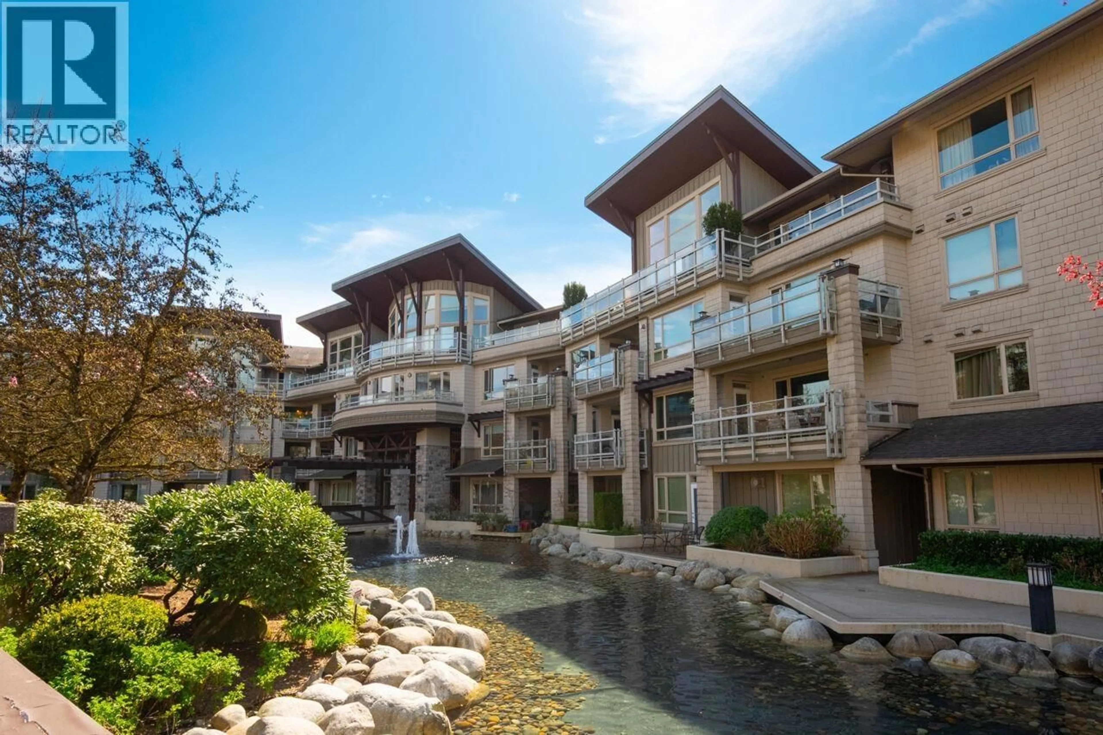 Patio, water/lake/river/ocean view for 414 - 530 RAVEN WOODS DRIVE, North Vancouver British Columbia V7G2T5
