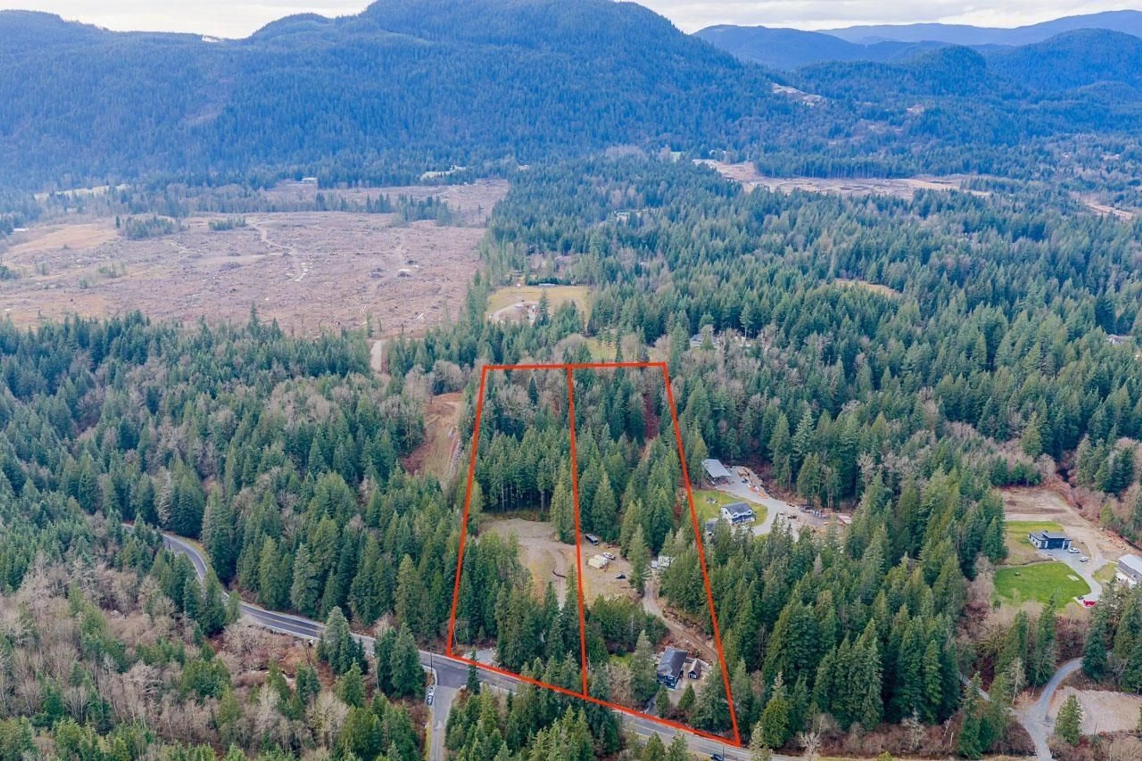 A pic from outside/outdoor area/front of a property/back of a property/a pic from drone, forest/trees view for 12845 SYLVESTER ROAD, Mission British Columbia V2V0B1