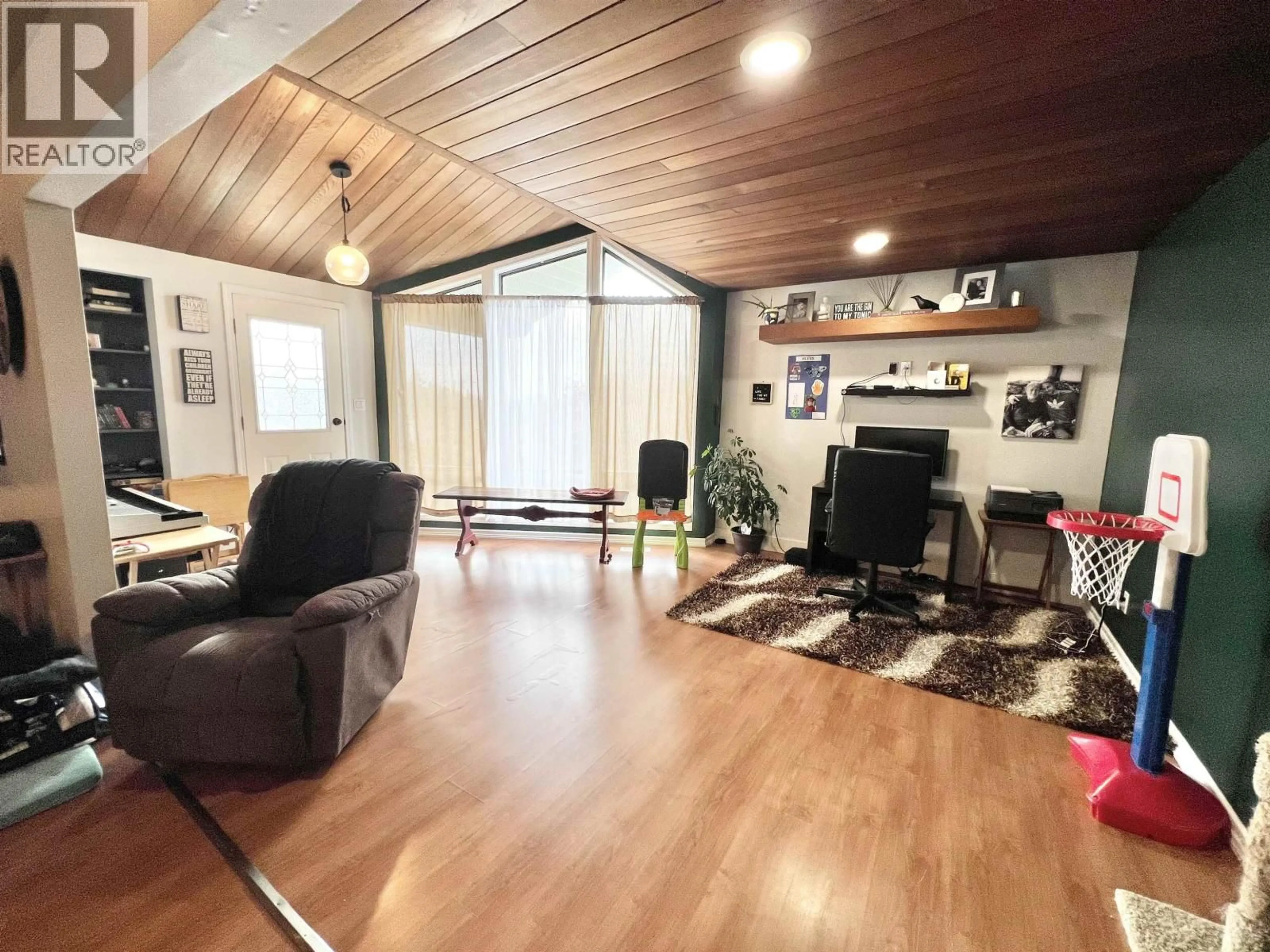 Living room with furniture, wood/laminate floor for 576 PILLSBURY AVENUE, Prince Rupert British Columbia V8J3Z6