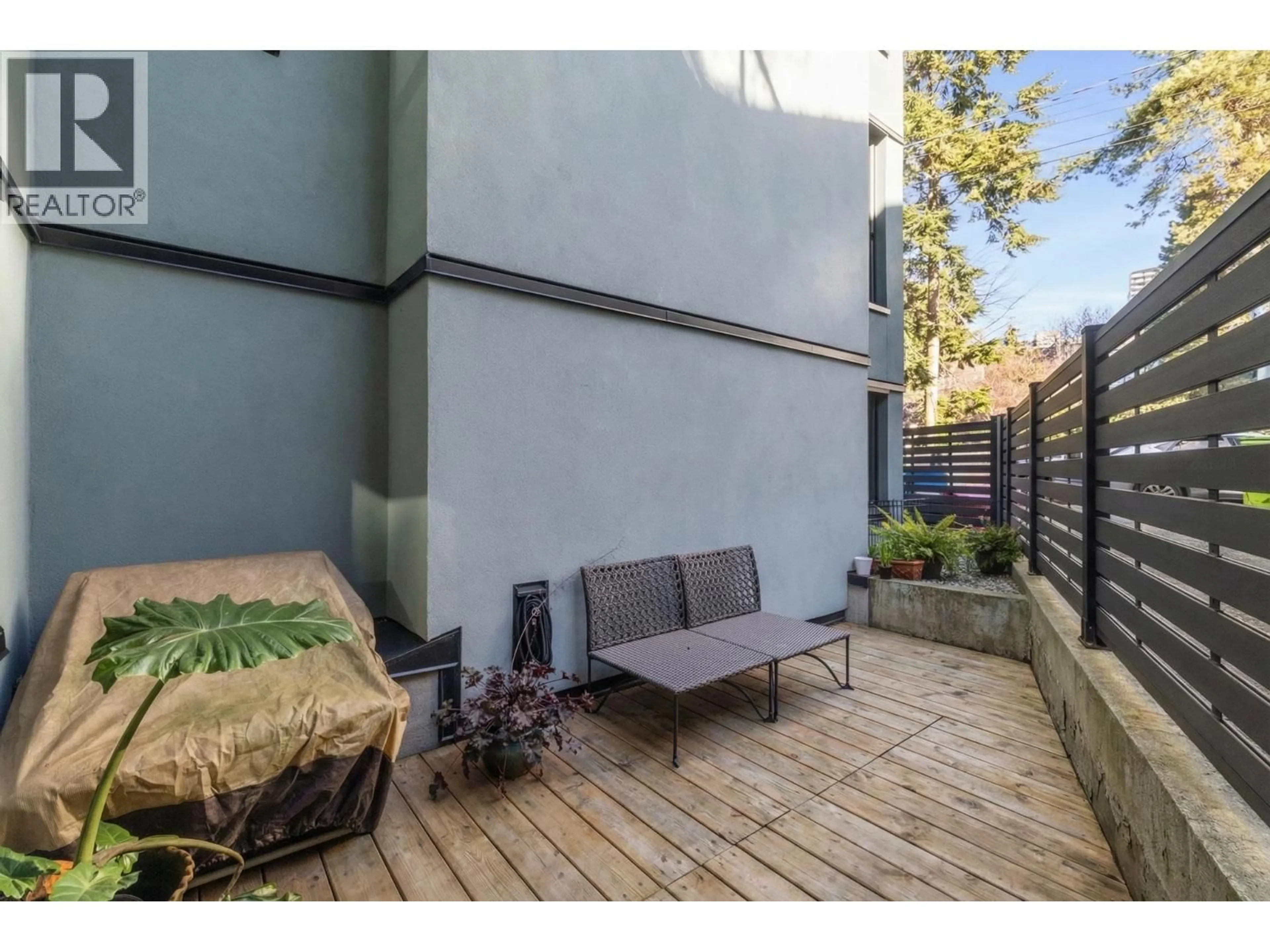 Patio, street for 103 - 1649 COMOX STREET, Vancouver British Columbia V6G1P4