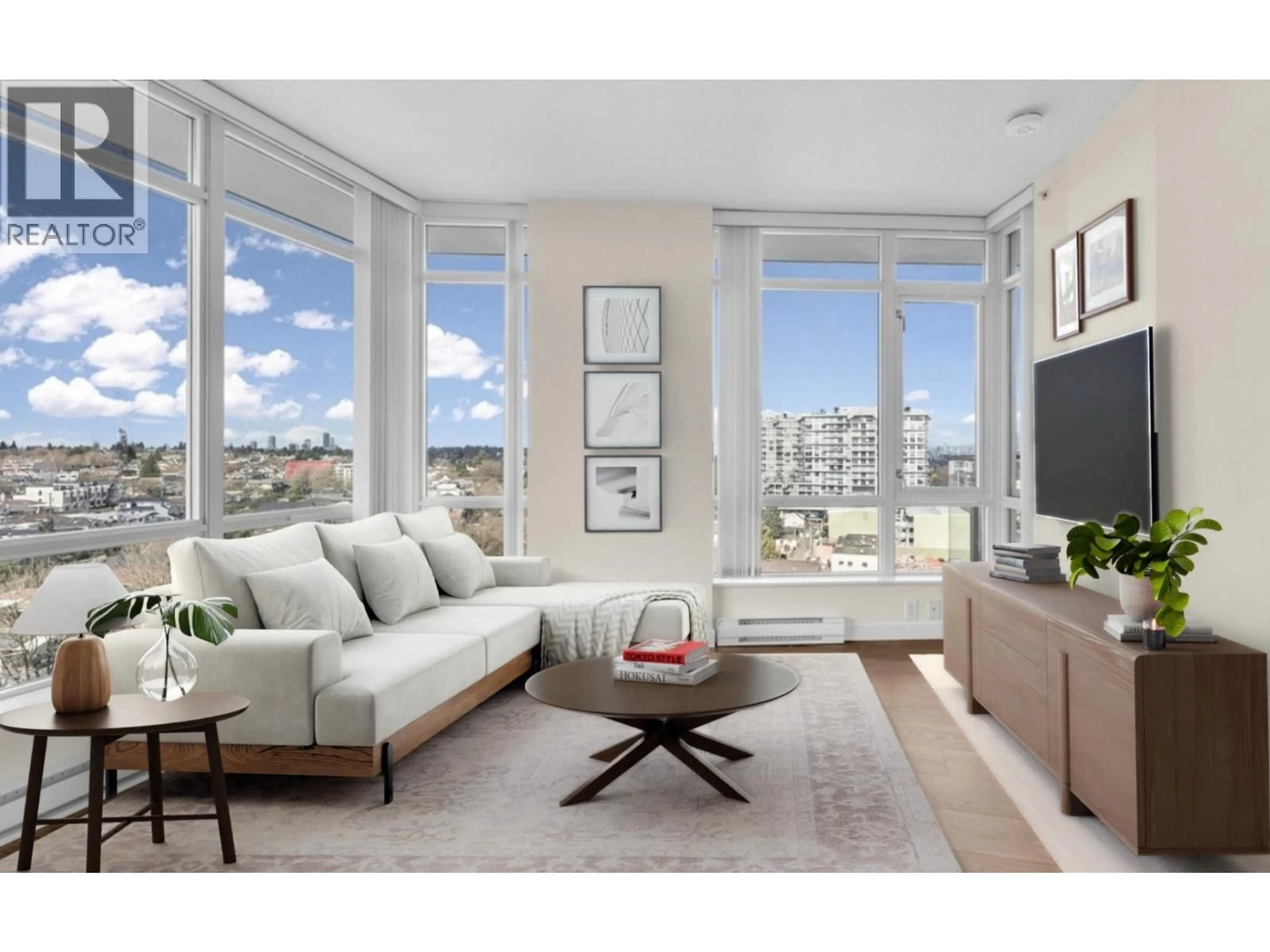 Living room with furniture, wood/laminate floor for 1009 - 4815 ELDORADO MEWS, Vancouver British Columbia V5R0B2