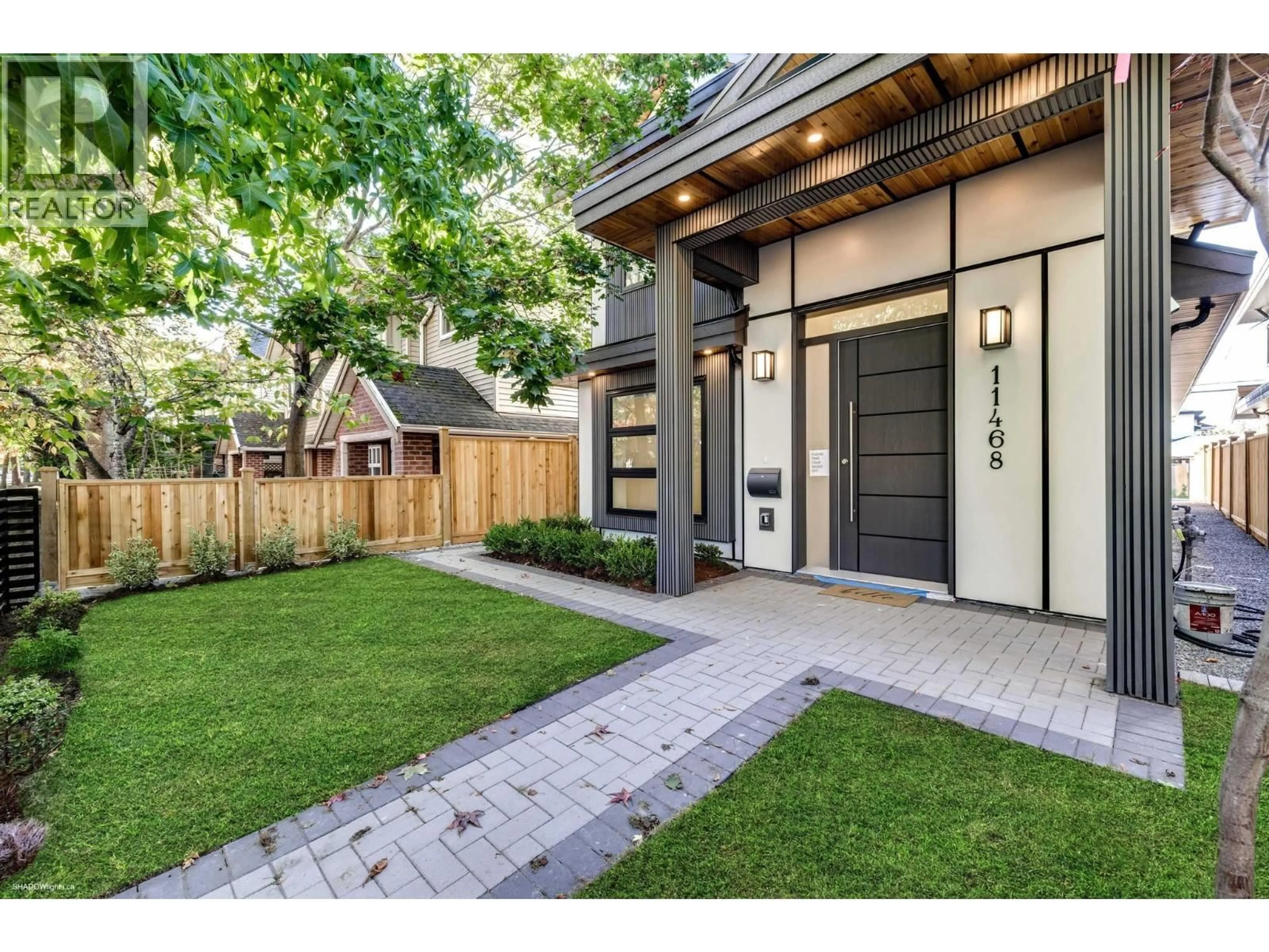 Home with brick exterior material, street for 11468 WILLIAMS ROAD, Richmond British Columbia V7A1J4