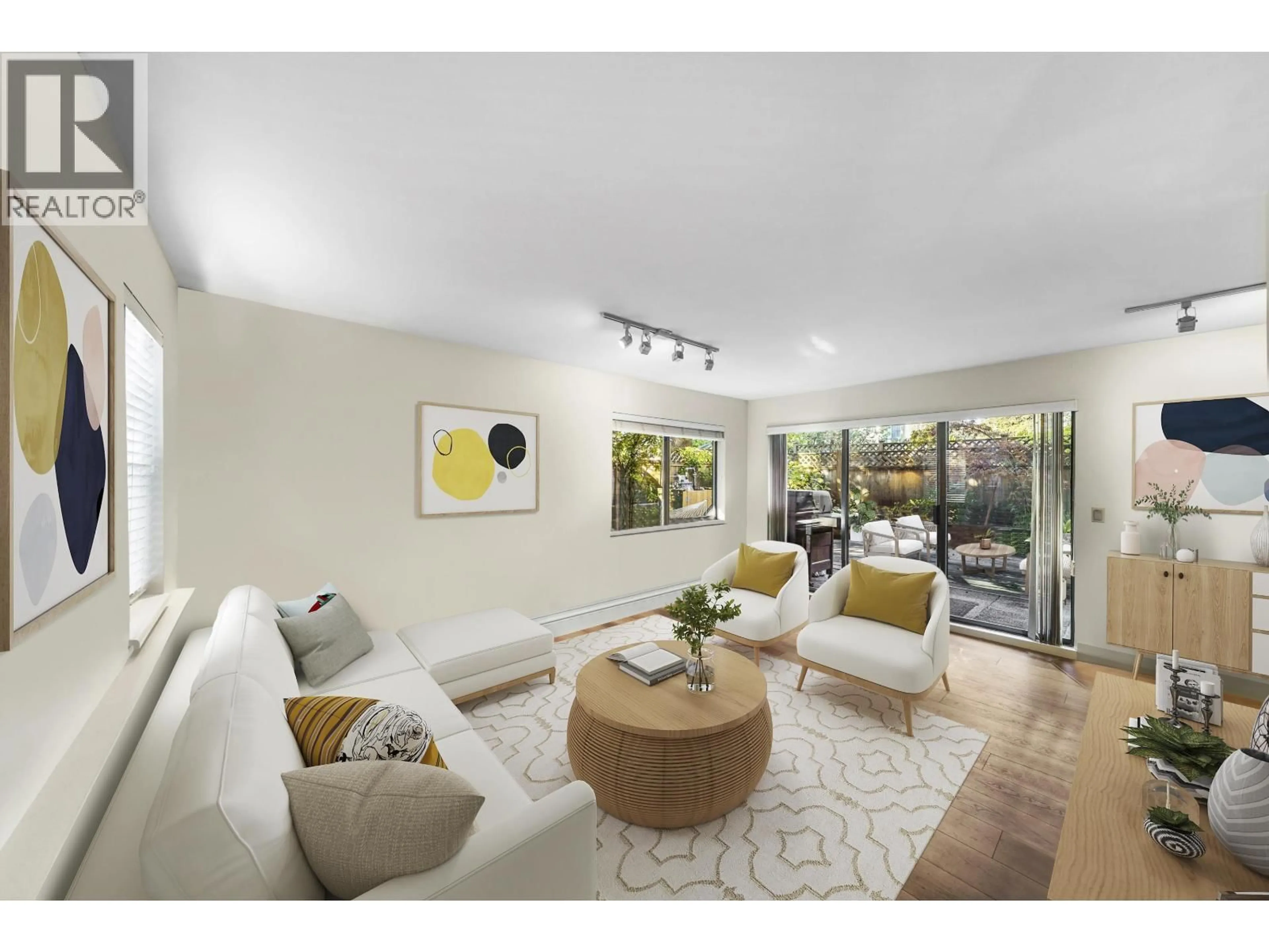 Living room with furniture, unknown for 101 - 2935 SPRUCE STREET, Vancouver British Columbia V6H3N6