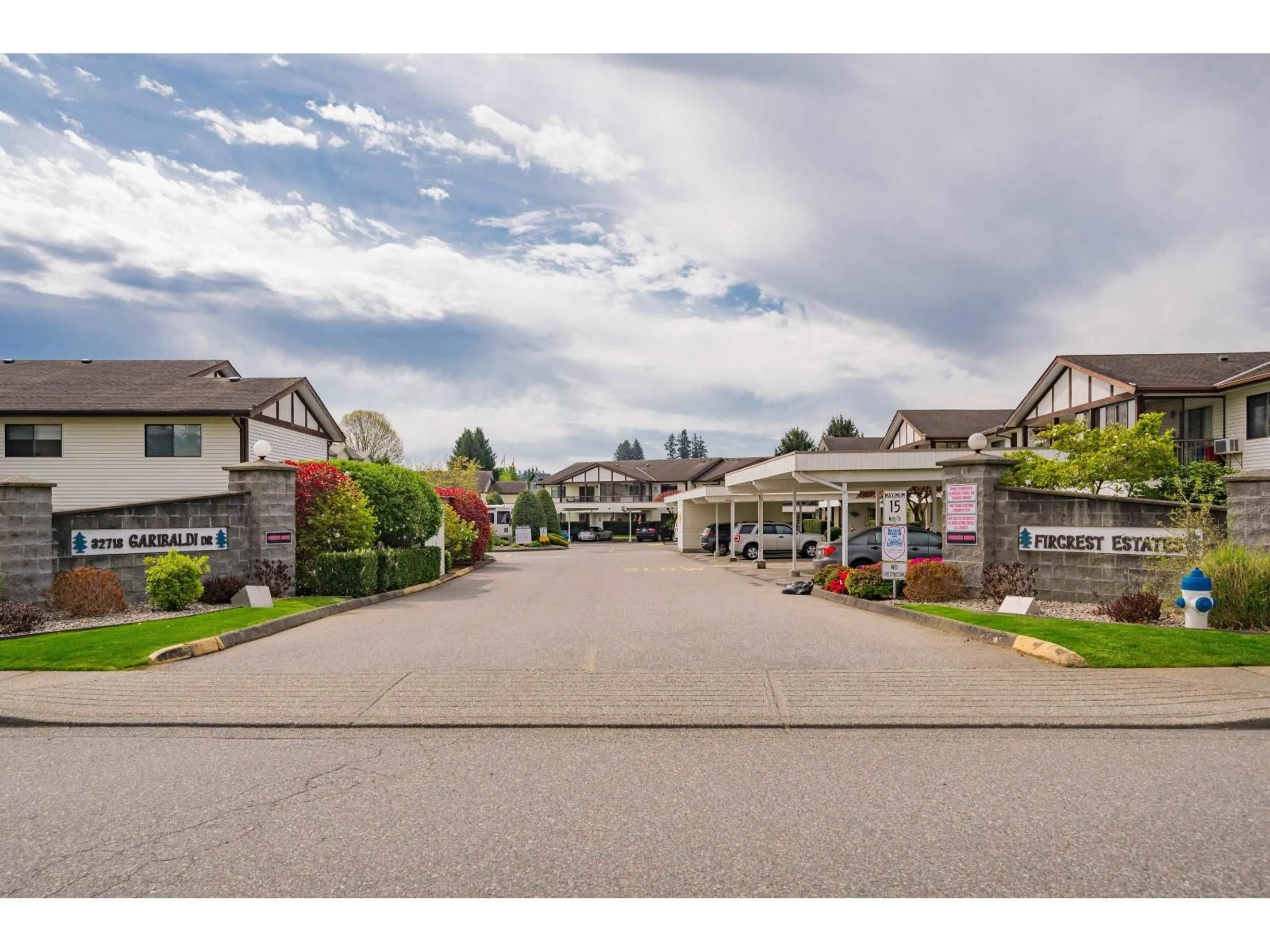 A pic from outside/outdoor area/front of a property/back of a property/a pic from drone, street for 57 - 32718 GARIBALDI DRIVE, Abbotsford British Columbia V2T5T6