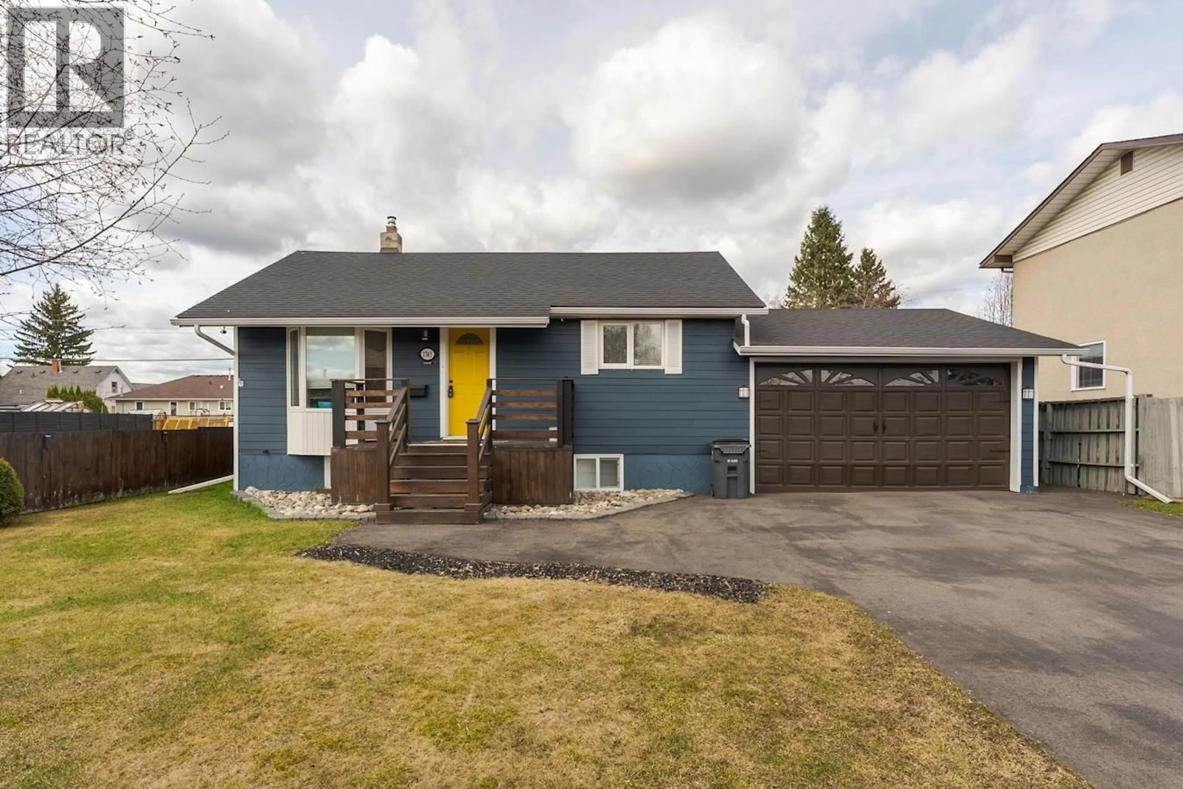 Home with vinyl exterior material, street for 1745 NORWOOD STREET, Prince George British Columbia V2L1X7