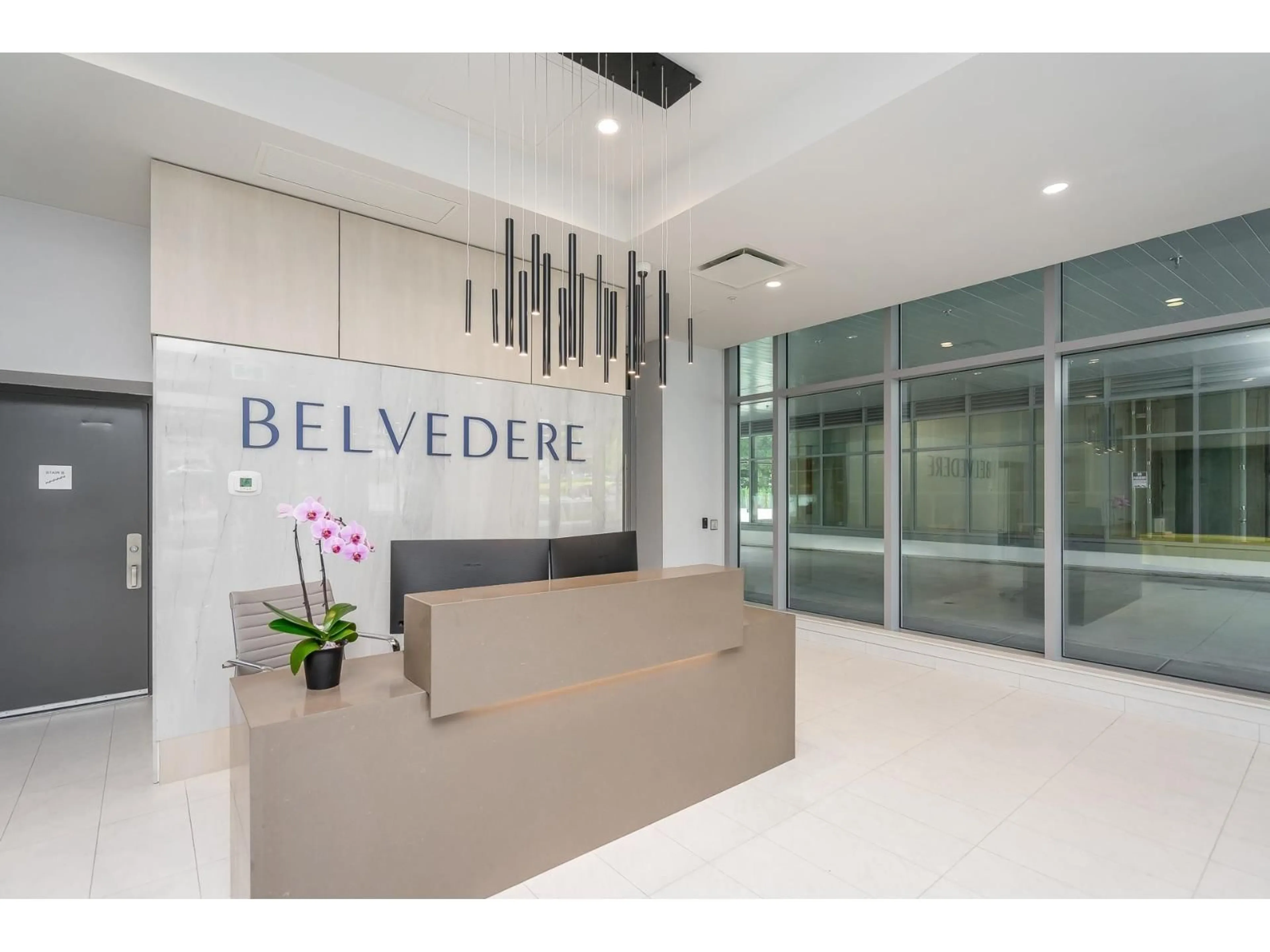 Indoor foyer for 1108 - 9675 KING GEORGE BOULEVARD, Surrey British Columbia V3T2V3